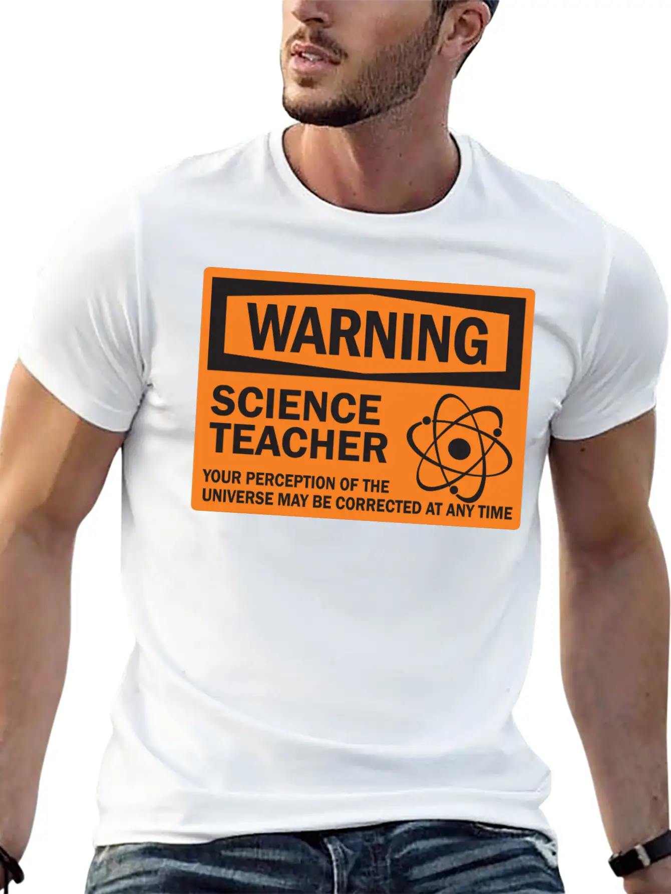 Warning! Unisex Casual T-Shirt – Clean Design For Daily Comfort