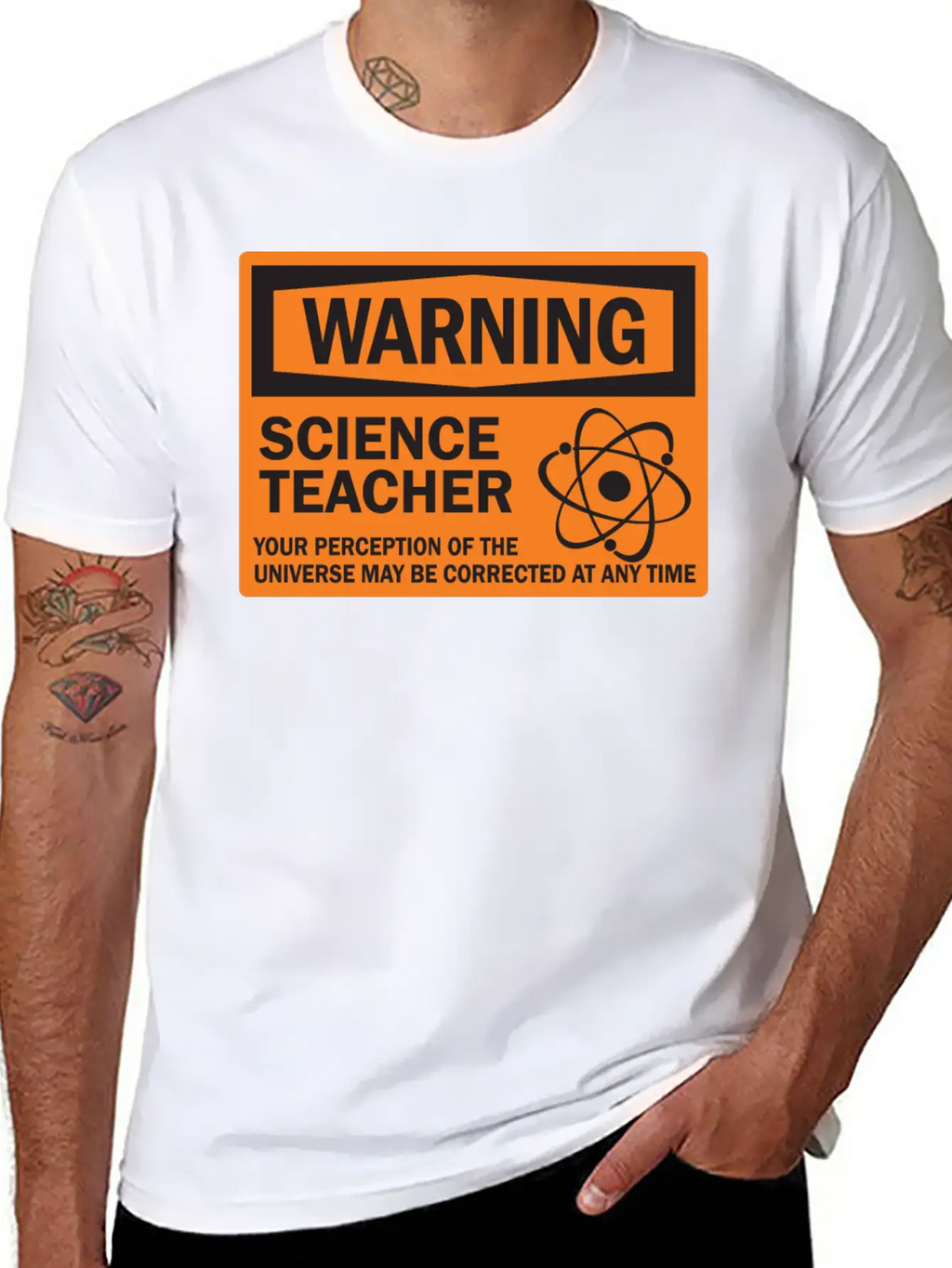 Warning! Unisex Casual T-Shirt – Clean Design For Daily Comfort