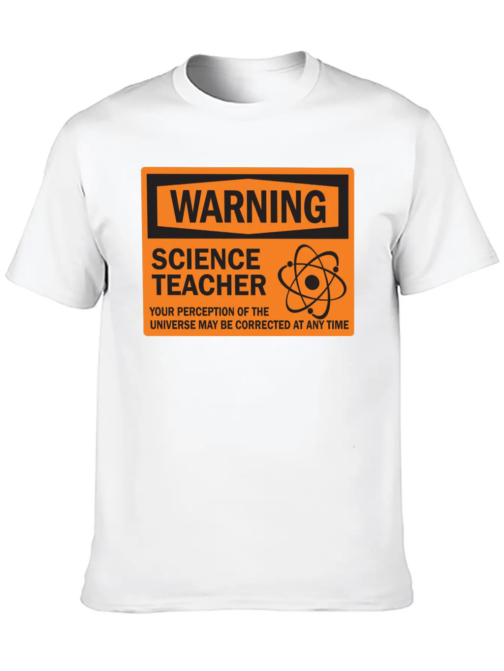 Warning! Unisex Casual T-Shirt – Clean Design For Daily Comfort