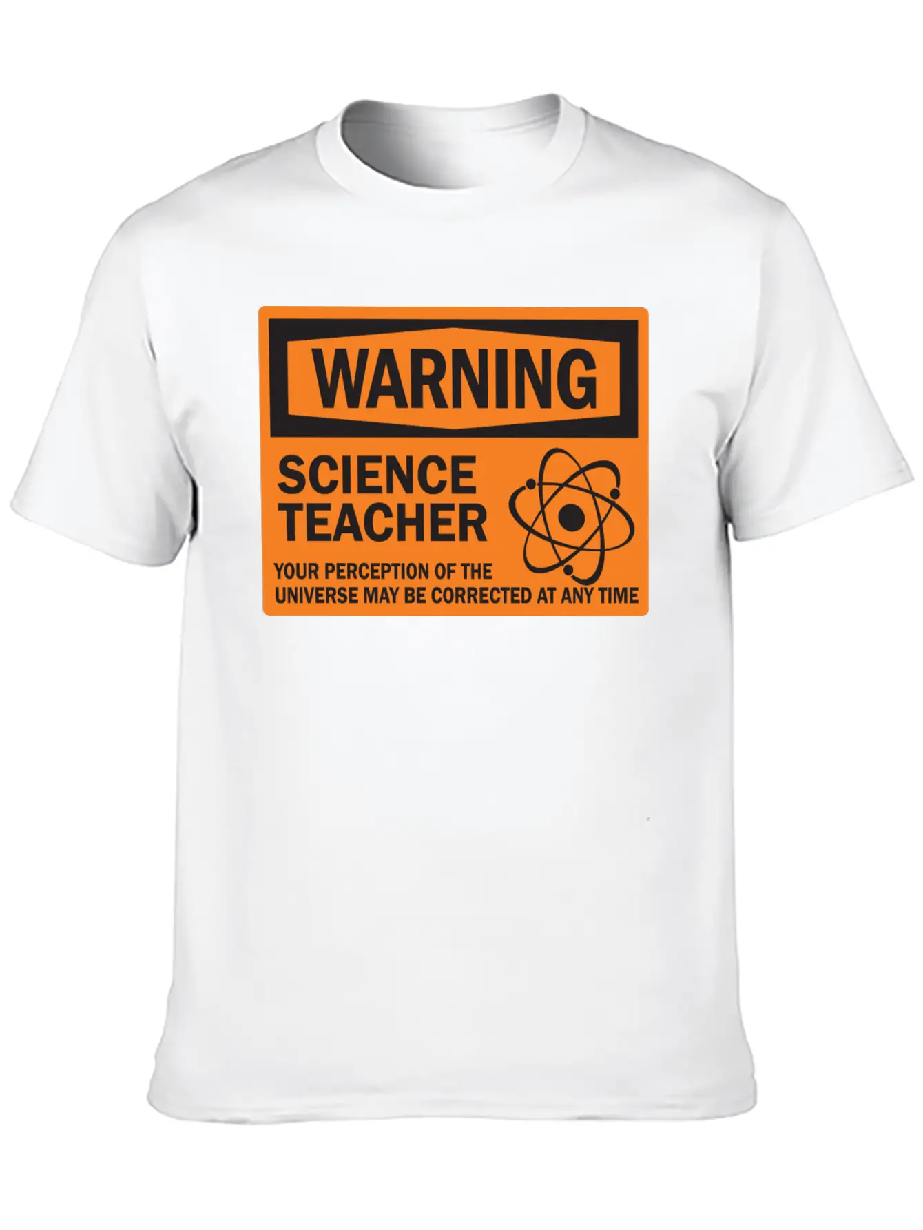 Warning! Unisex Casual T-Shirt – Clean Design For Daily Comfort
