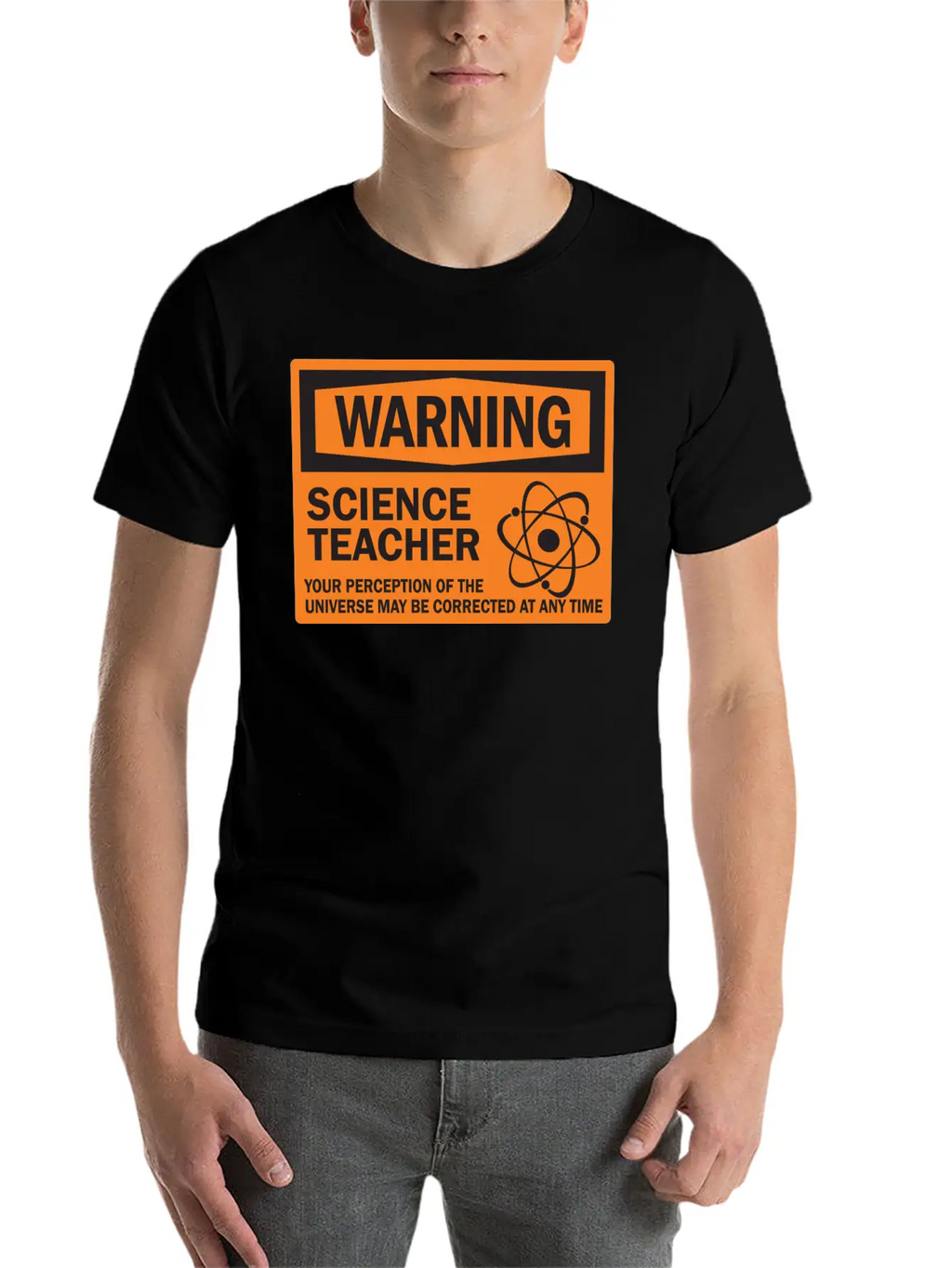Warning! Unisex Casual T-Shirt – Clean Design For Daily Comfort