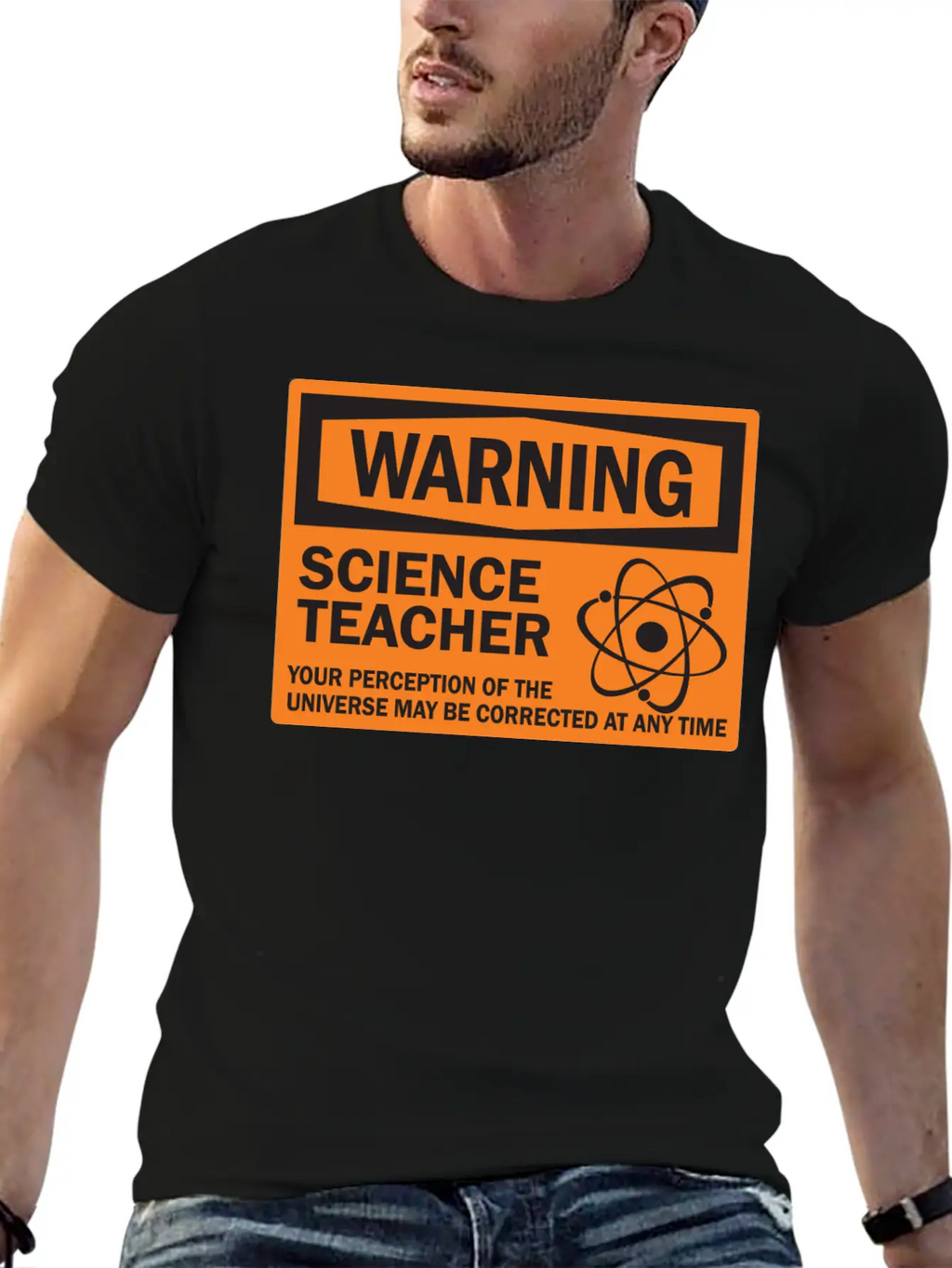 Warning! Unisex Casual T-Shirt – Clean Design For Daily Comfort