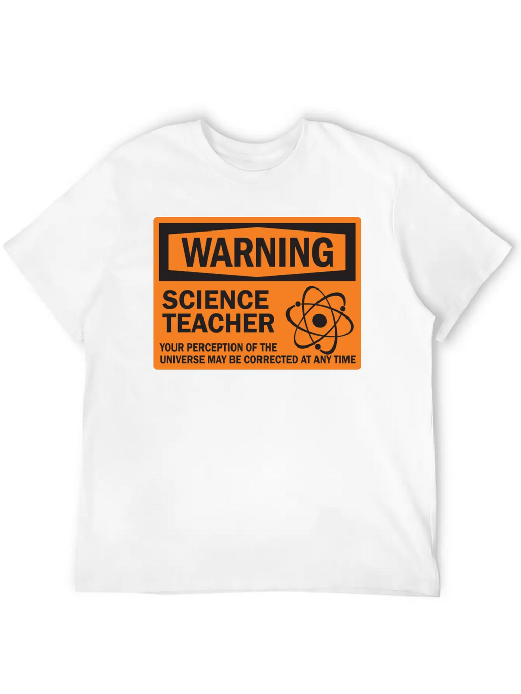 Warning! Unisex Casual T-Shirt – Clean Design For Daily Comfort