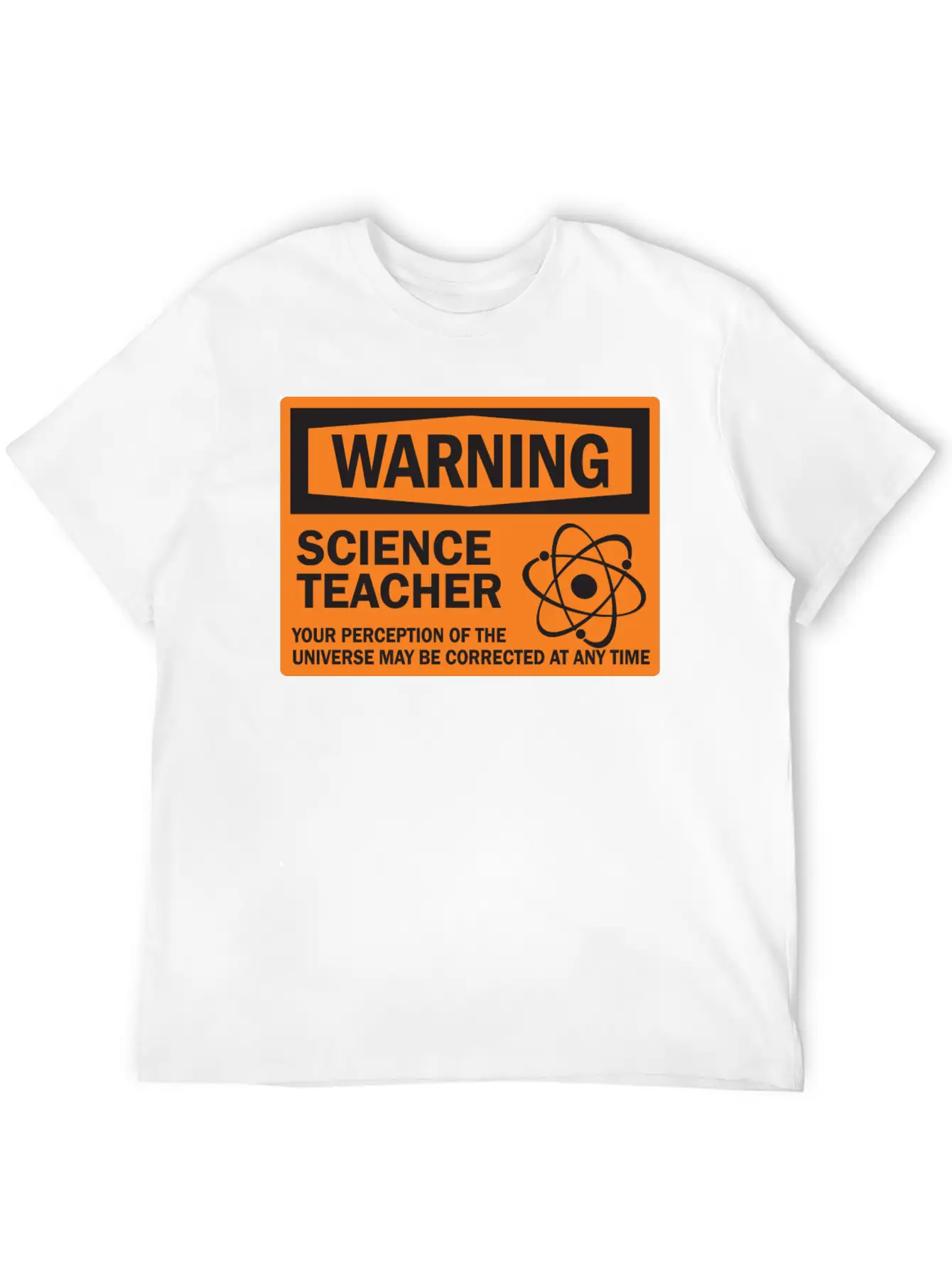 Warning! Unisex Casual T-Shirt – Clean Design For Daily Comfort