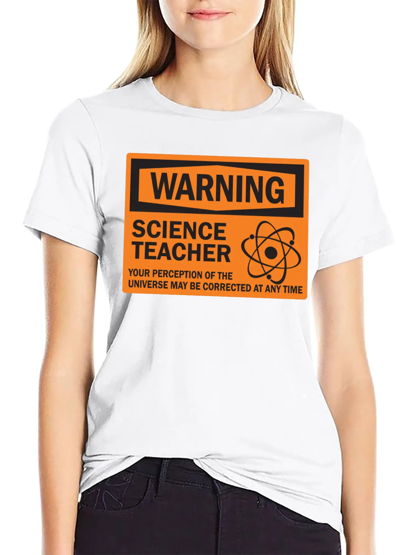 Warning! Unisex Casual T-Shirt – Clean Design For Daily Comfort
