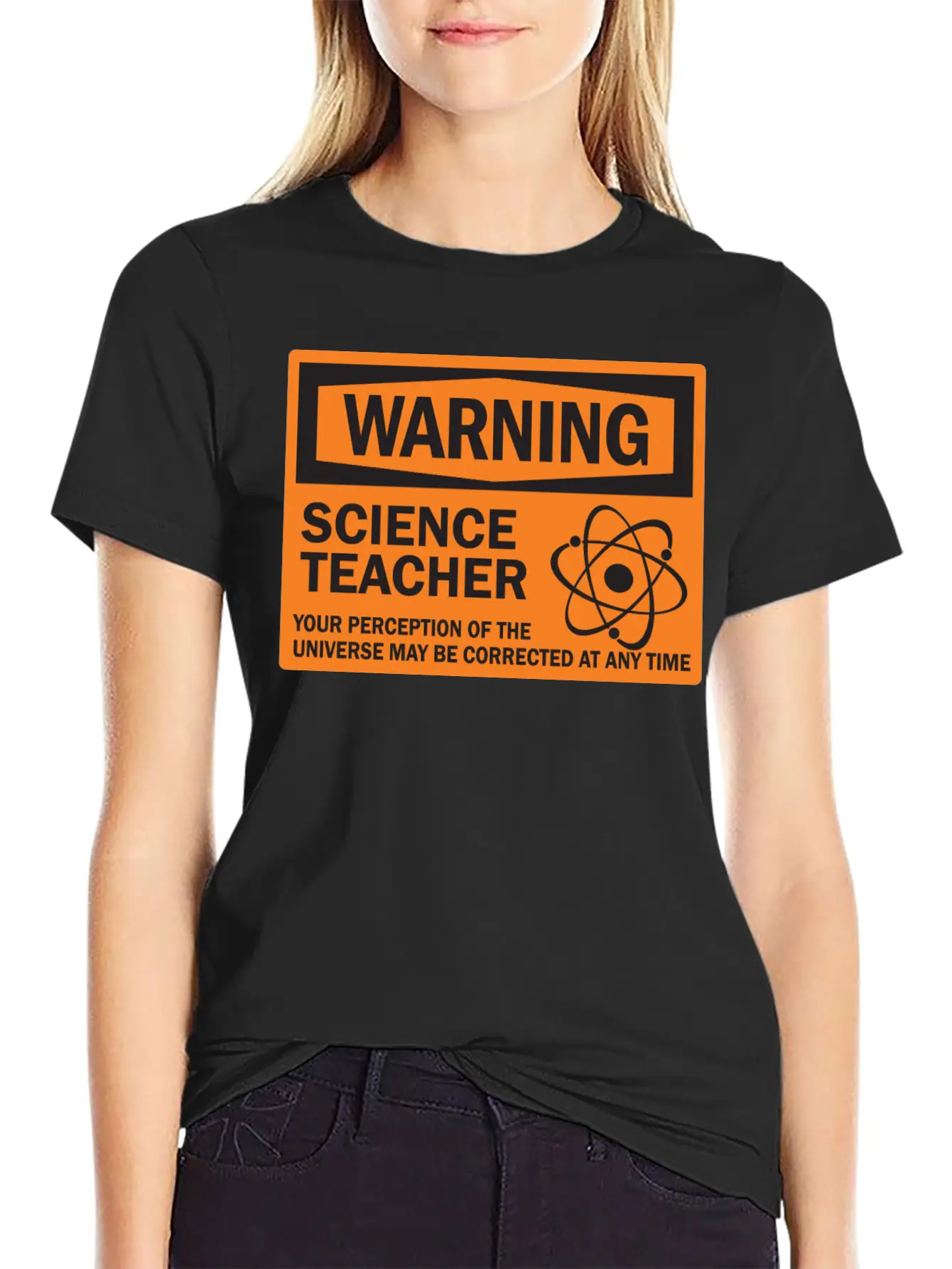 Warning! Unisex Casual T-Shirt – Clean Design For Daily Comfort