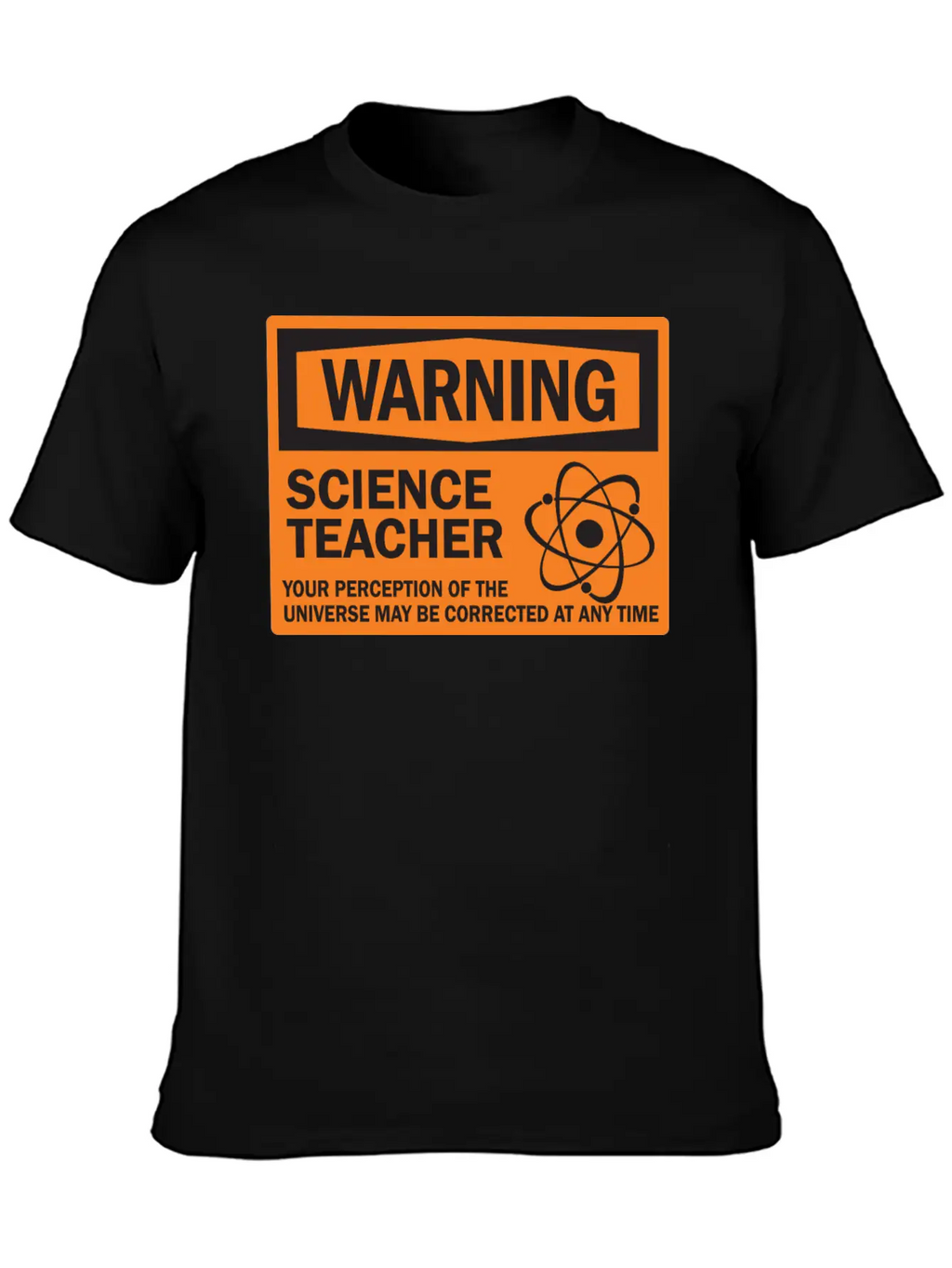 Warning! Unisex Casual T-Shirt – Clean Design For Daily Comfort