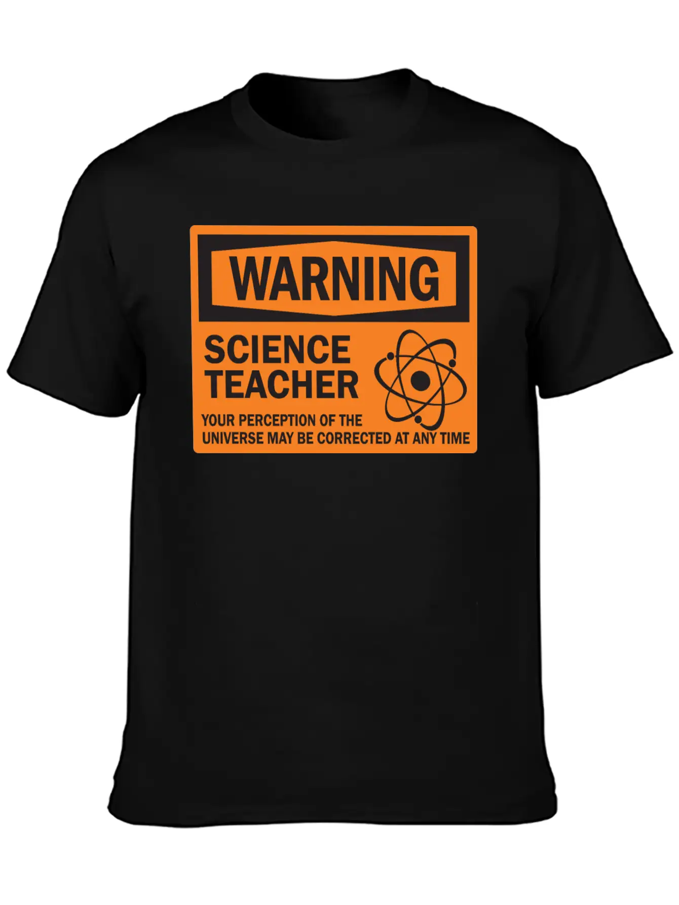 Warning! Unisex Casual T-Shirt – Clean Design For Daily Comfort