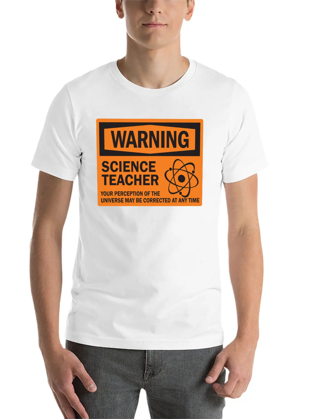 Warning! Unisex Casual T-Shirt – Clean Design For Daily Comfort