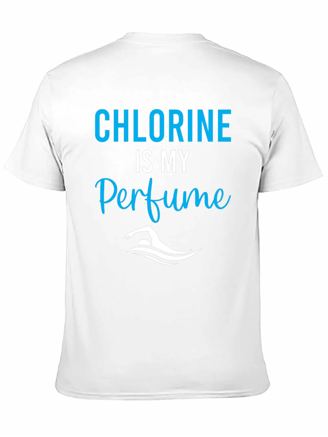 Water Polo - Chlorine Is My Perfume - Watersport Unisex Short Sleeve Soft Cotton T-Shirt – Casual Everyday Wear
