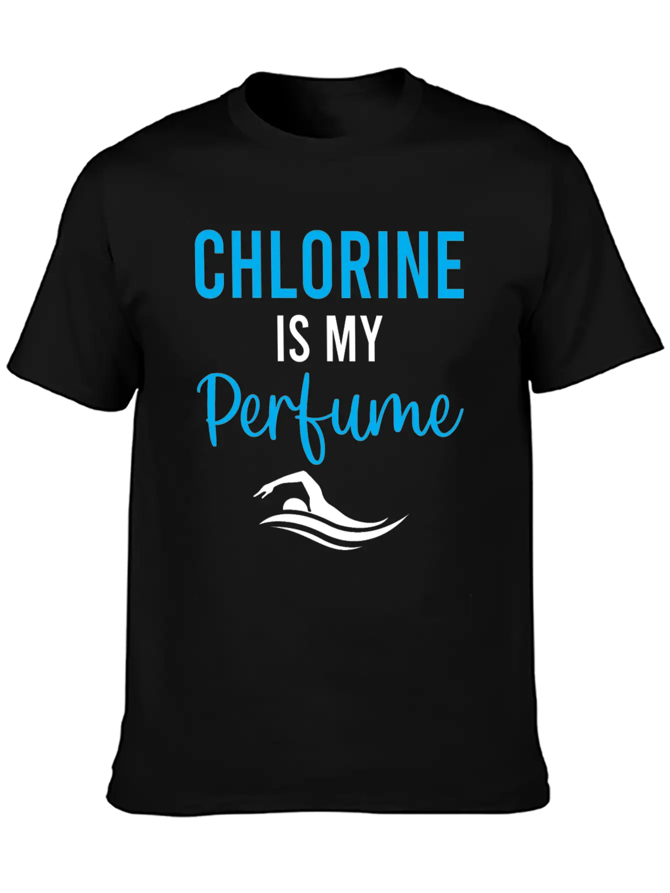 Water Polo - Chlorine Is My Perfume - Watersport Unisex Short Sleeve Soft Cotton T-Shirt – Casual Everyday Wear