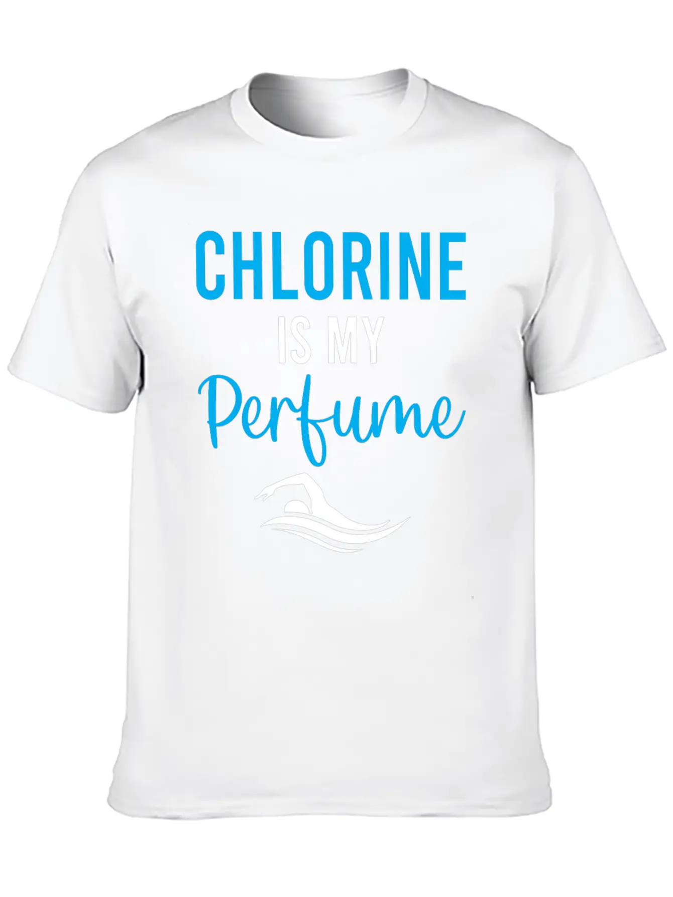 Water Polo - Chlorine Is My Perfume - Watersport Unisex Short Sleeve Soft Cotton T-Shirt – Casual Everyday Wear