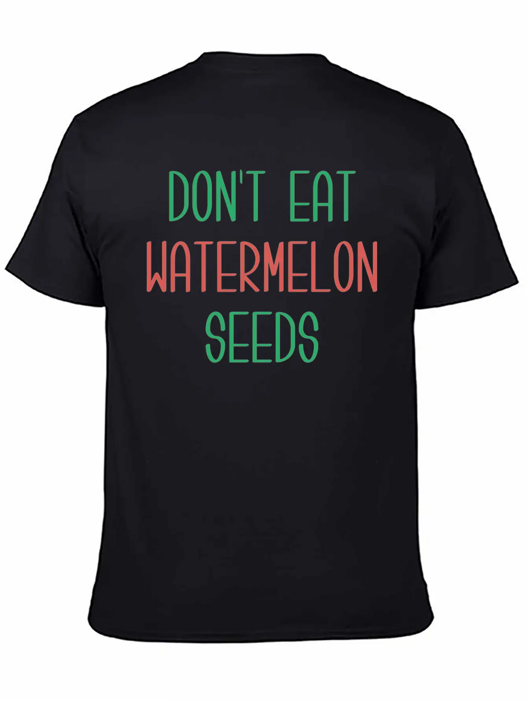 Watermelon Seeds Essential Cotton Tee For Daily Outfits – Unisex Style
