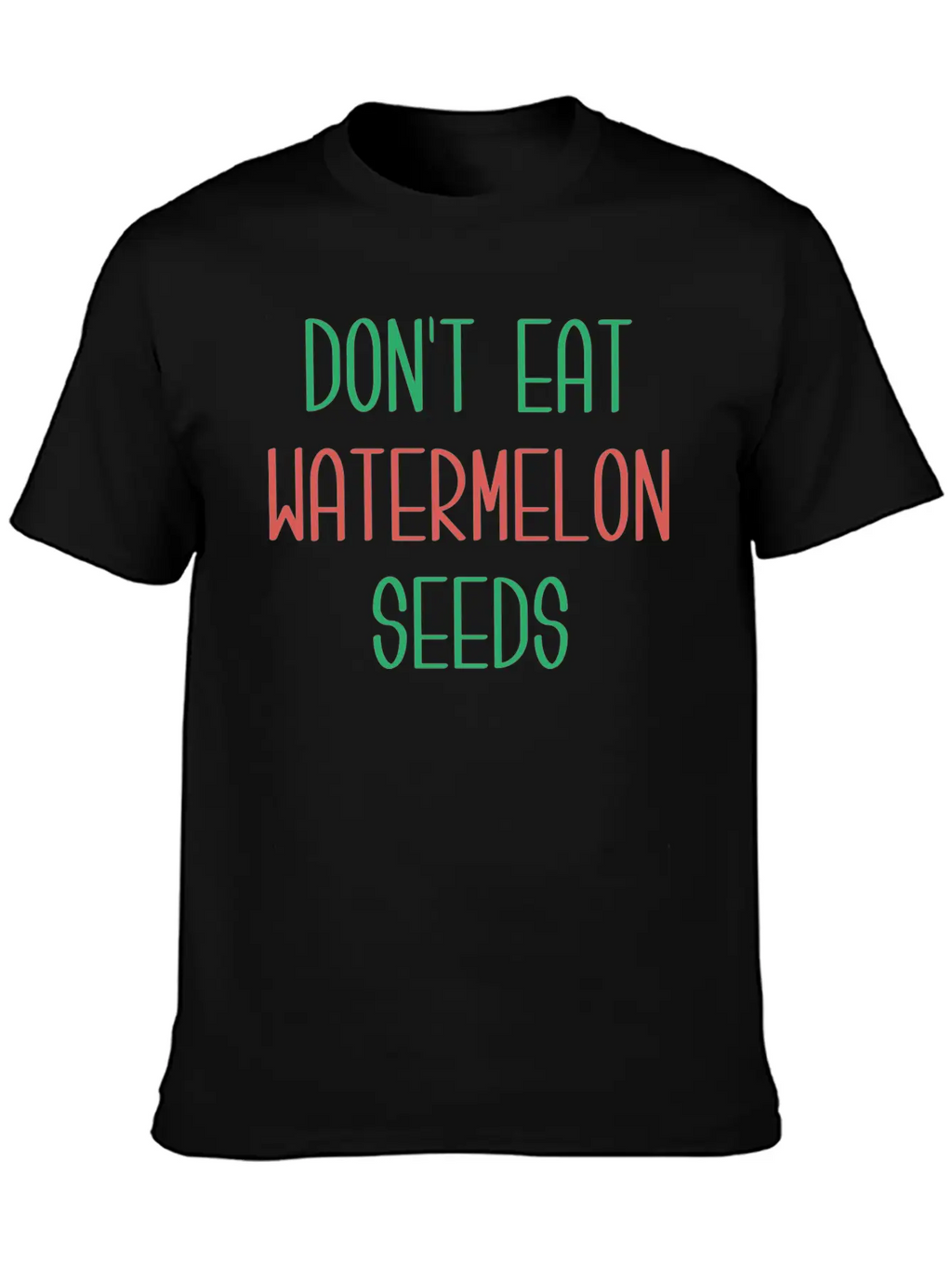 Watermelon Seeds Essential Cotton Tee For Daily Outfits – Unisex Style