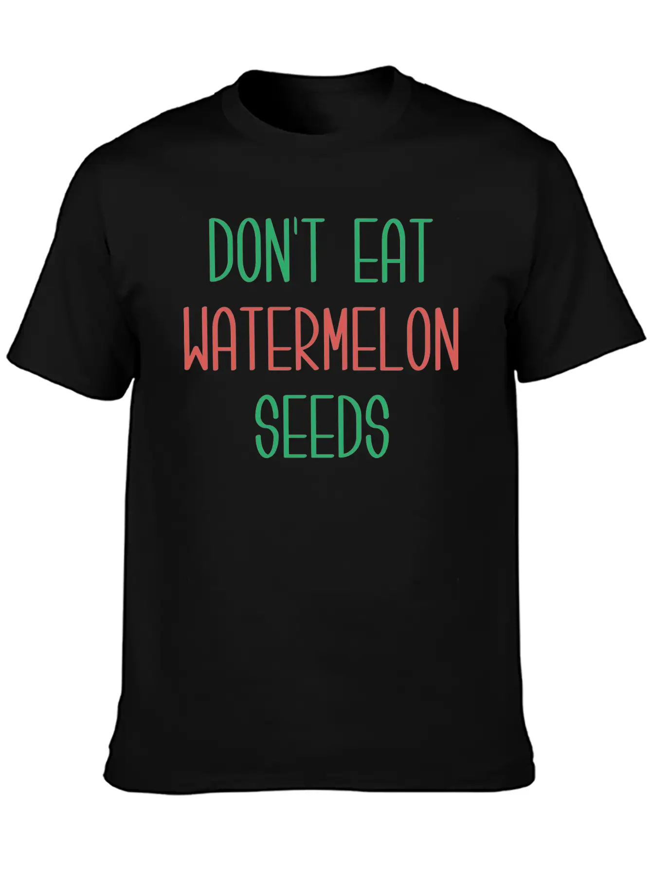 Watermelon Seeds Essential Cotton Tee For Daily Outfits – Unisex Style