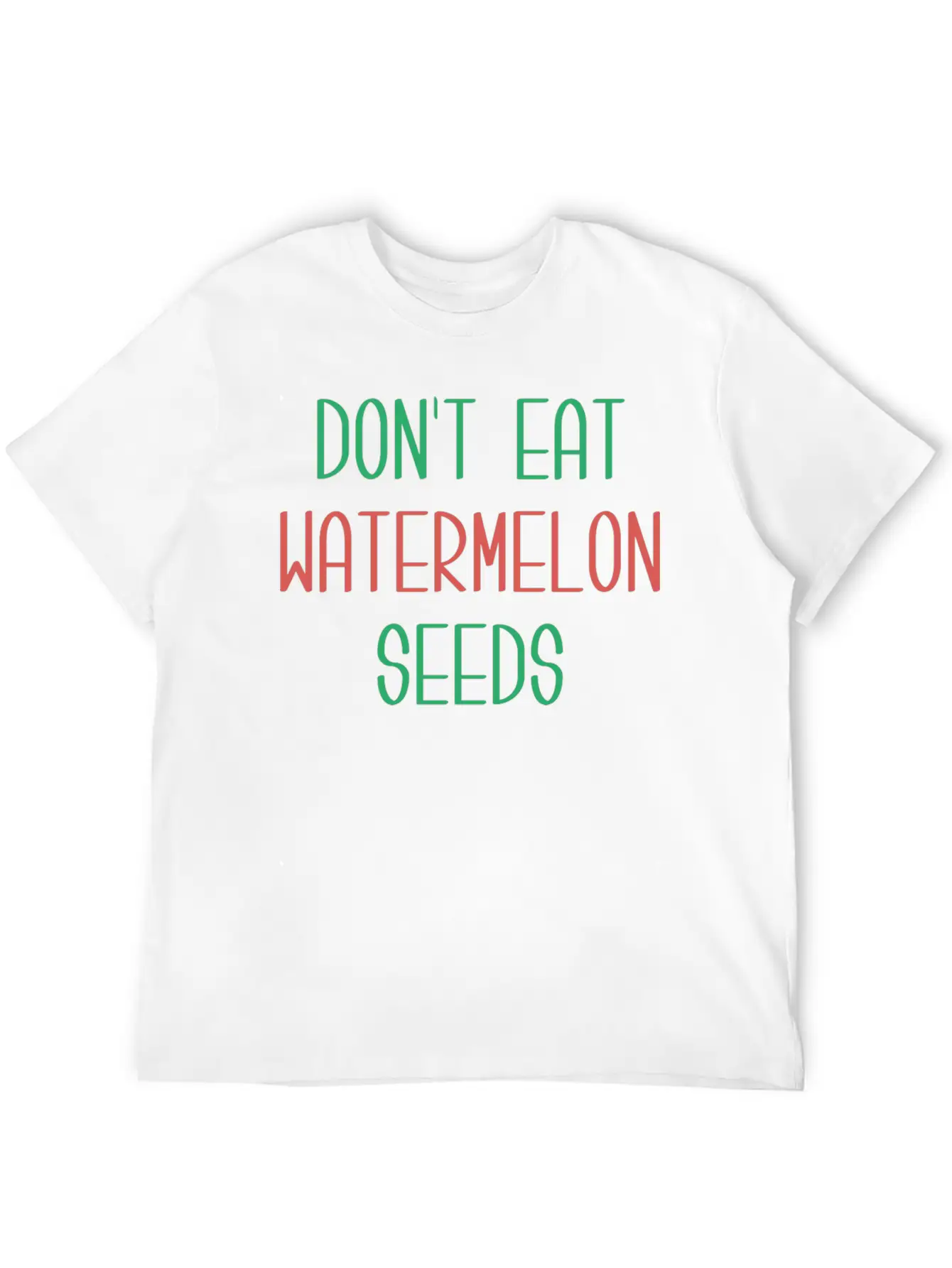 Watermelon Seeds Essential Cotton Tee For Daily Outfits – Unisex Style