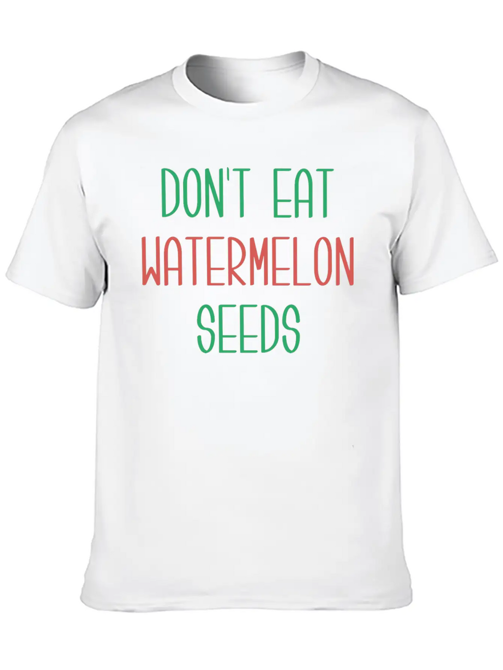 Watermelon Seeds Essential Cotton Tee For Daily Outfits – Unisex Style