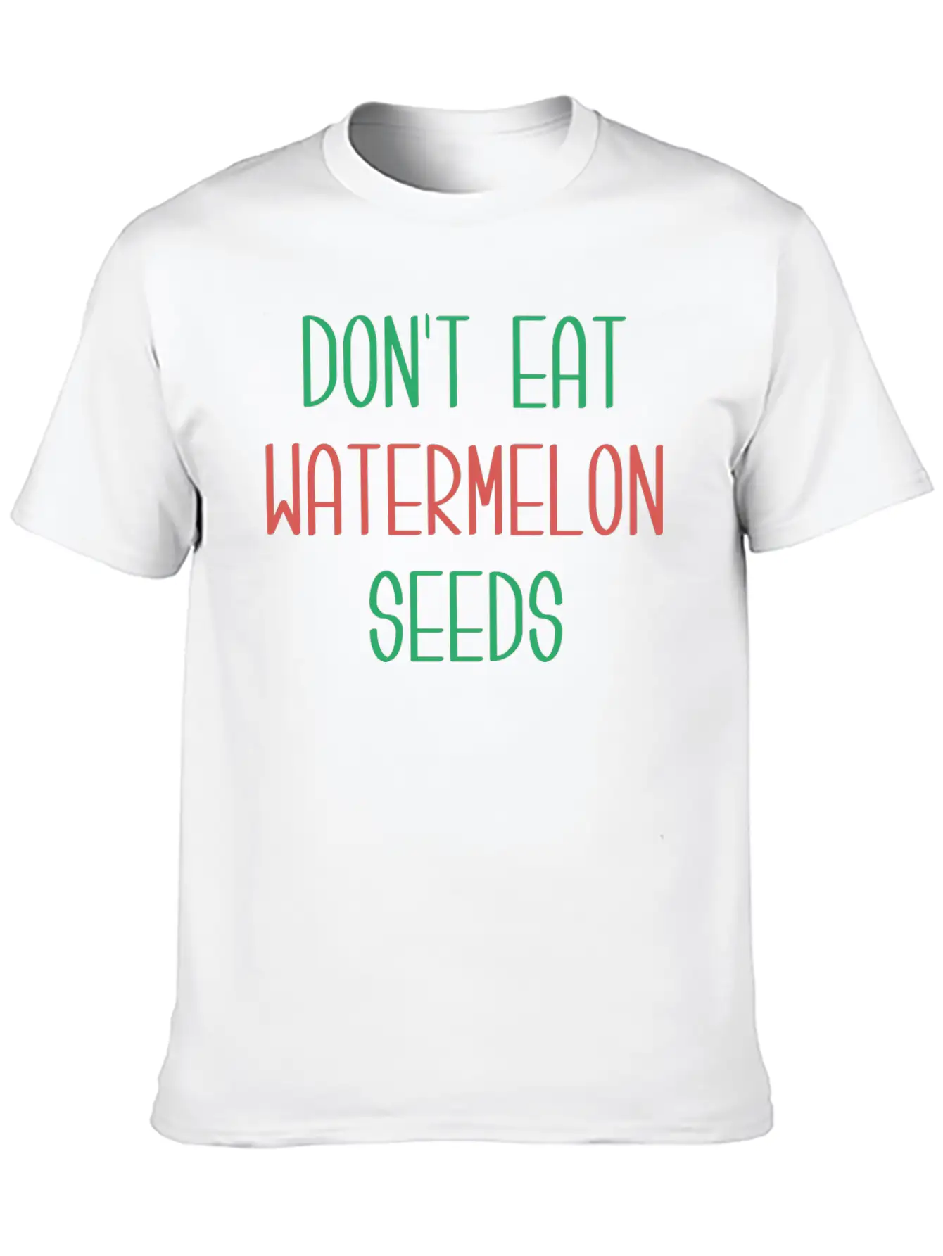 Watermelon Seeds Essential Cotton Tee For Daily Outfits – Unisex Style