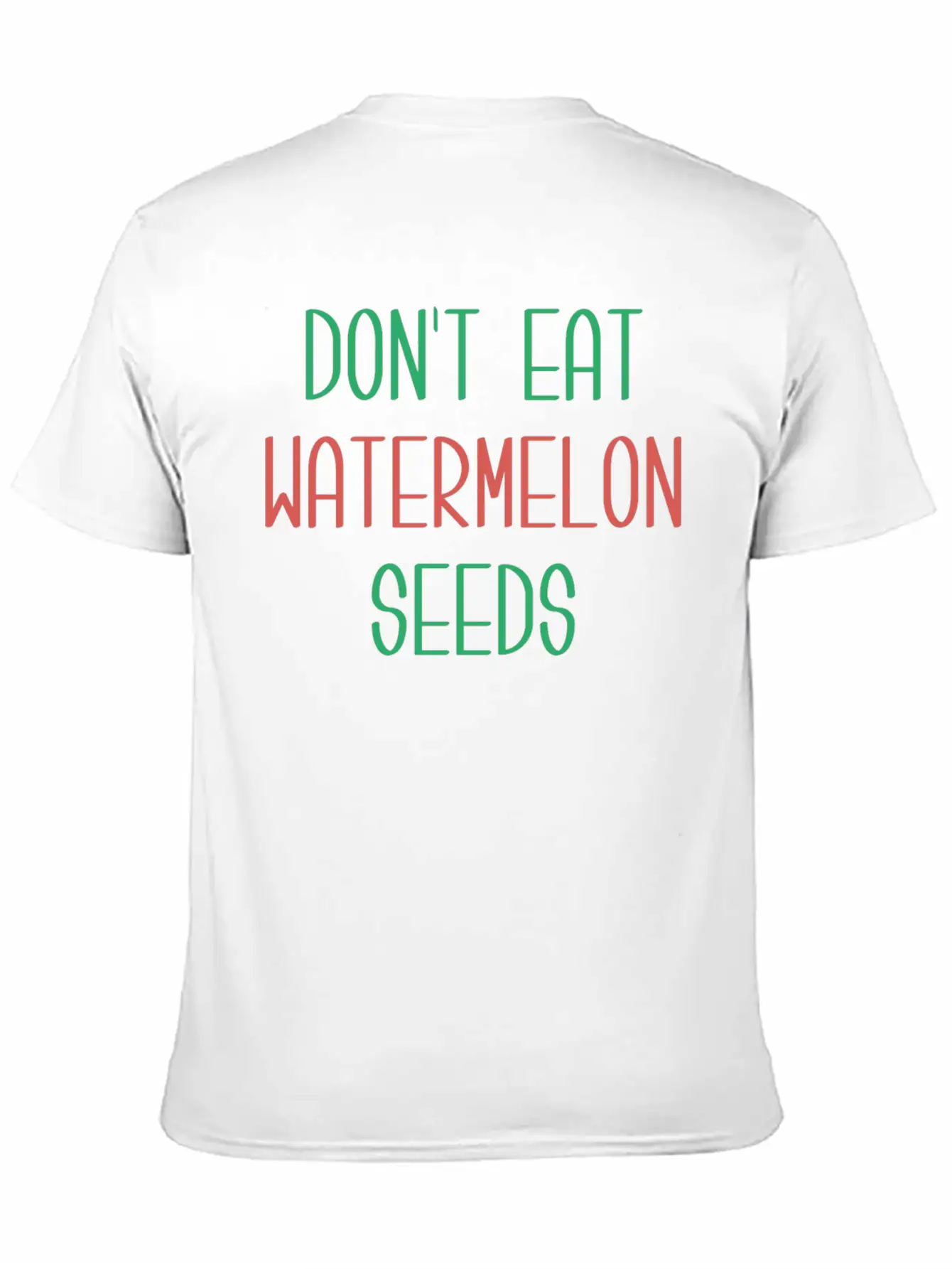 Watermelon Seeds Essential Cotton Tee For Daily Outfits – Unisex Style