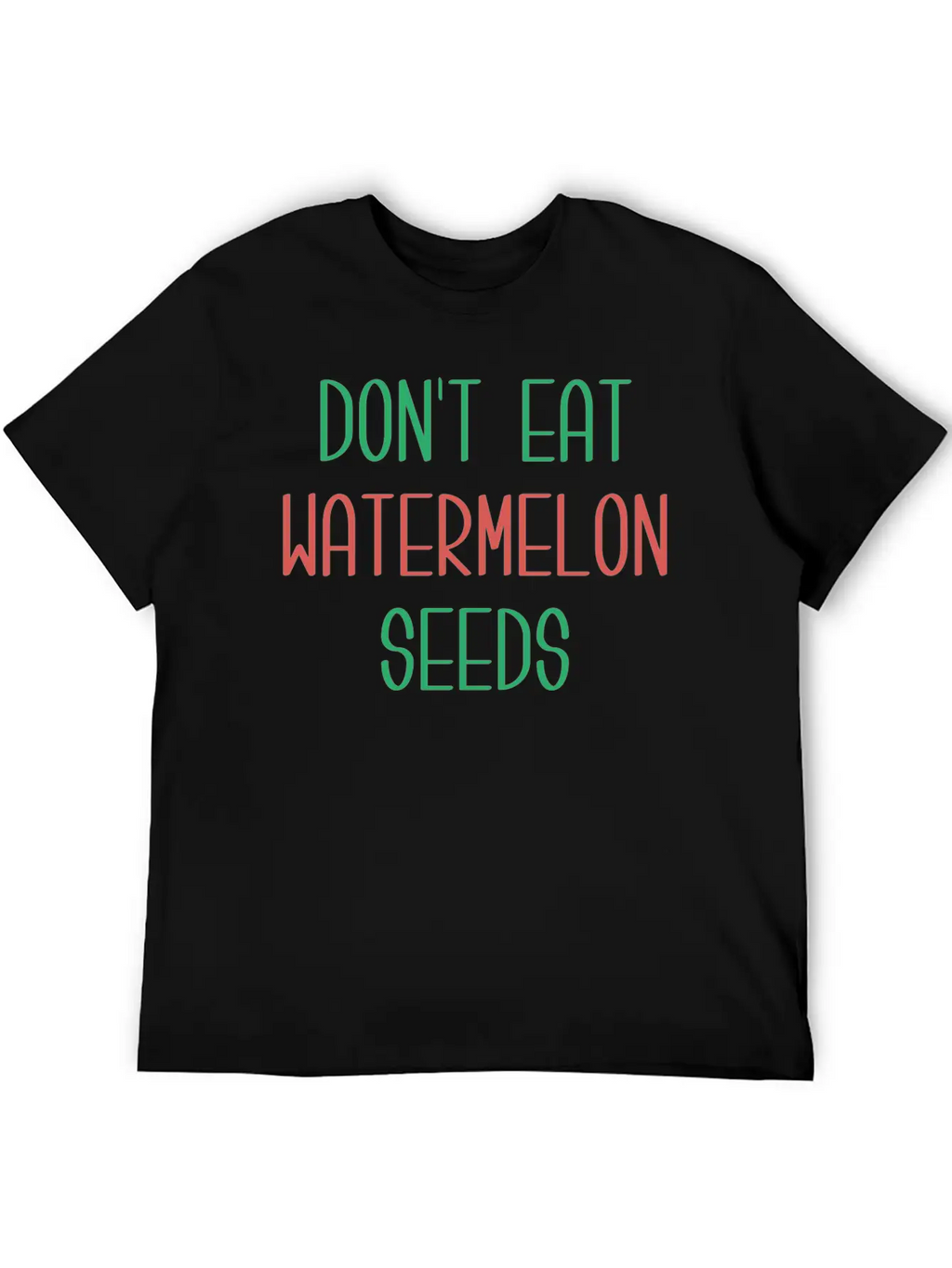 Watermelon Seeds Essential Cotton Tee For Daily Outfits – Unisex Style