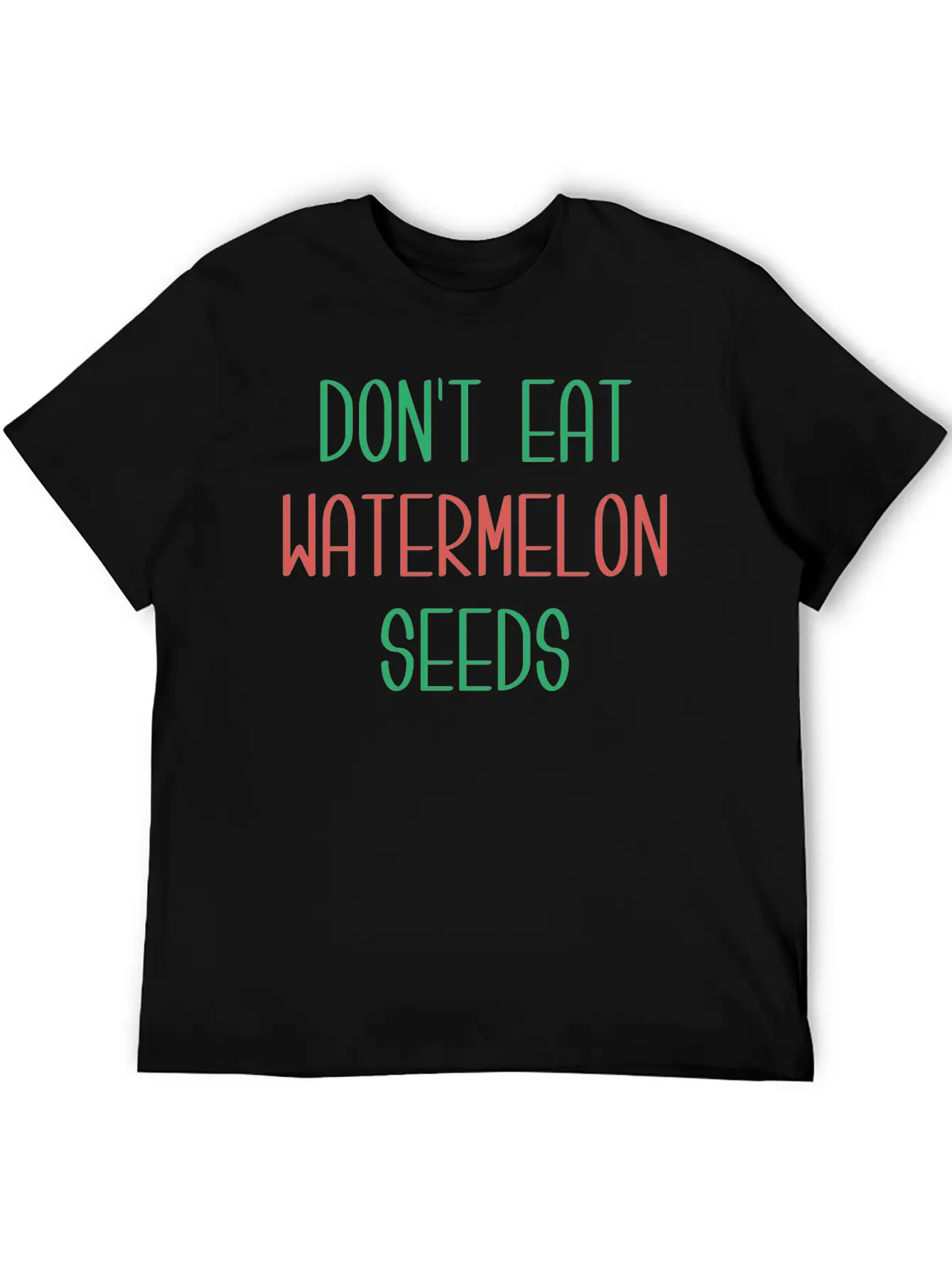 Watermelon Seeds Essential Cotton Tee For Daily Outfits – Unisex Style