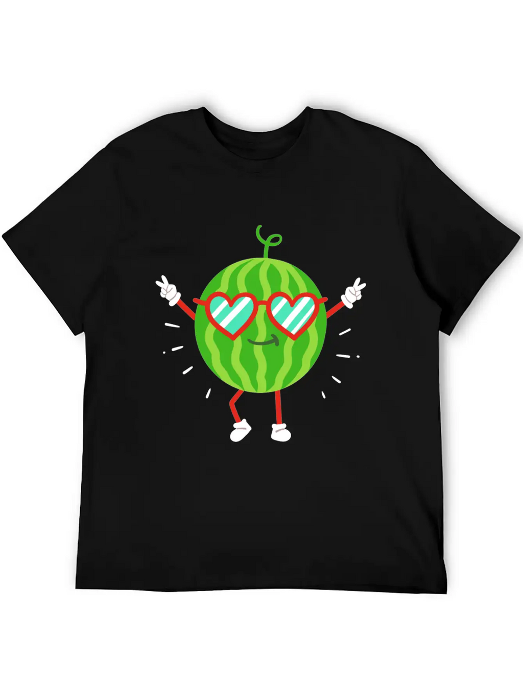 Watermelon Summer Kawaii Unisex Casual T-Shirt – Clean Design For Daily Comfort