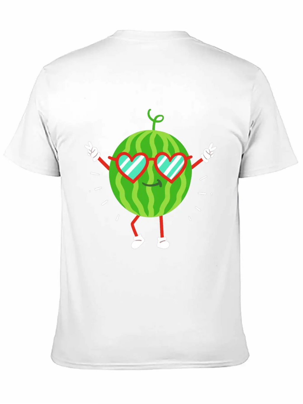 Watermelon Summer Kawaii Unisex Casual T-Shirt – Clean Design For Daily Comfort