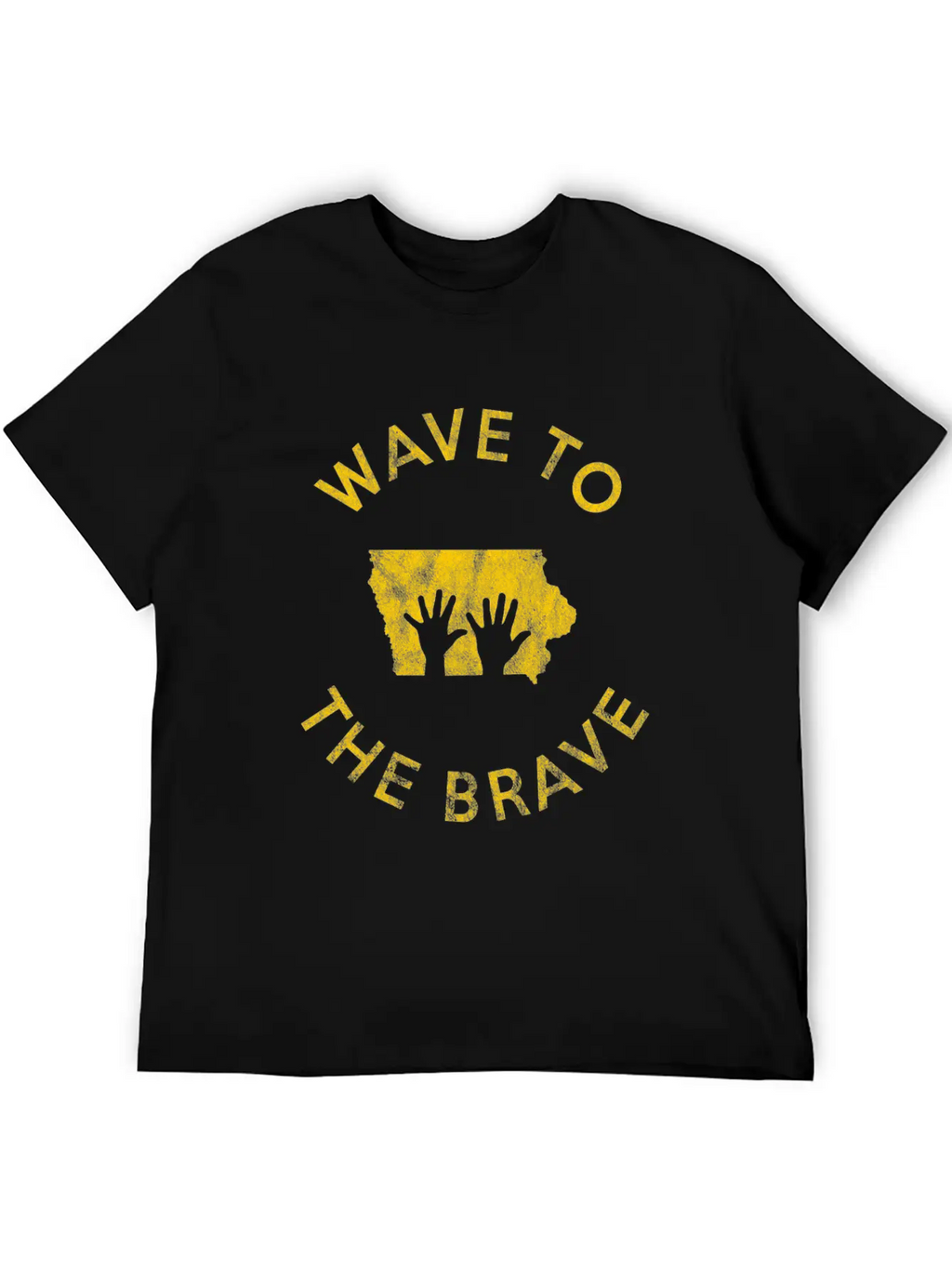 Wave To The Brave Iowa Children's Hospital Fan Stylish Everyday T-Shirt – Unisex Basic Cotton Tee