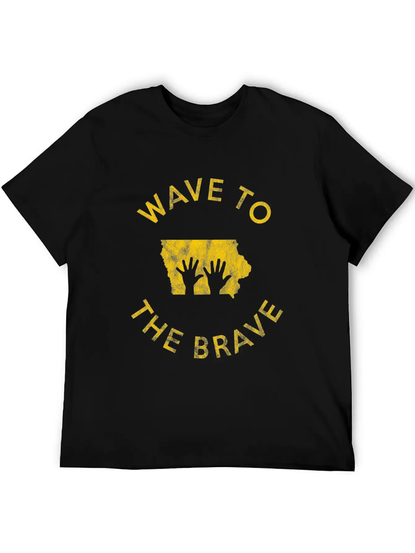 Wave To The Brave Iowa Children's Hospital Fan Stylish Everyday T-Shirt – Unisex Basic Cotton Tee