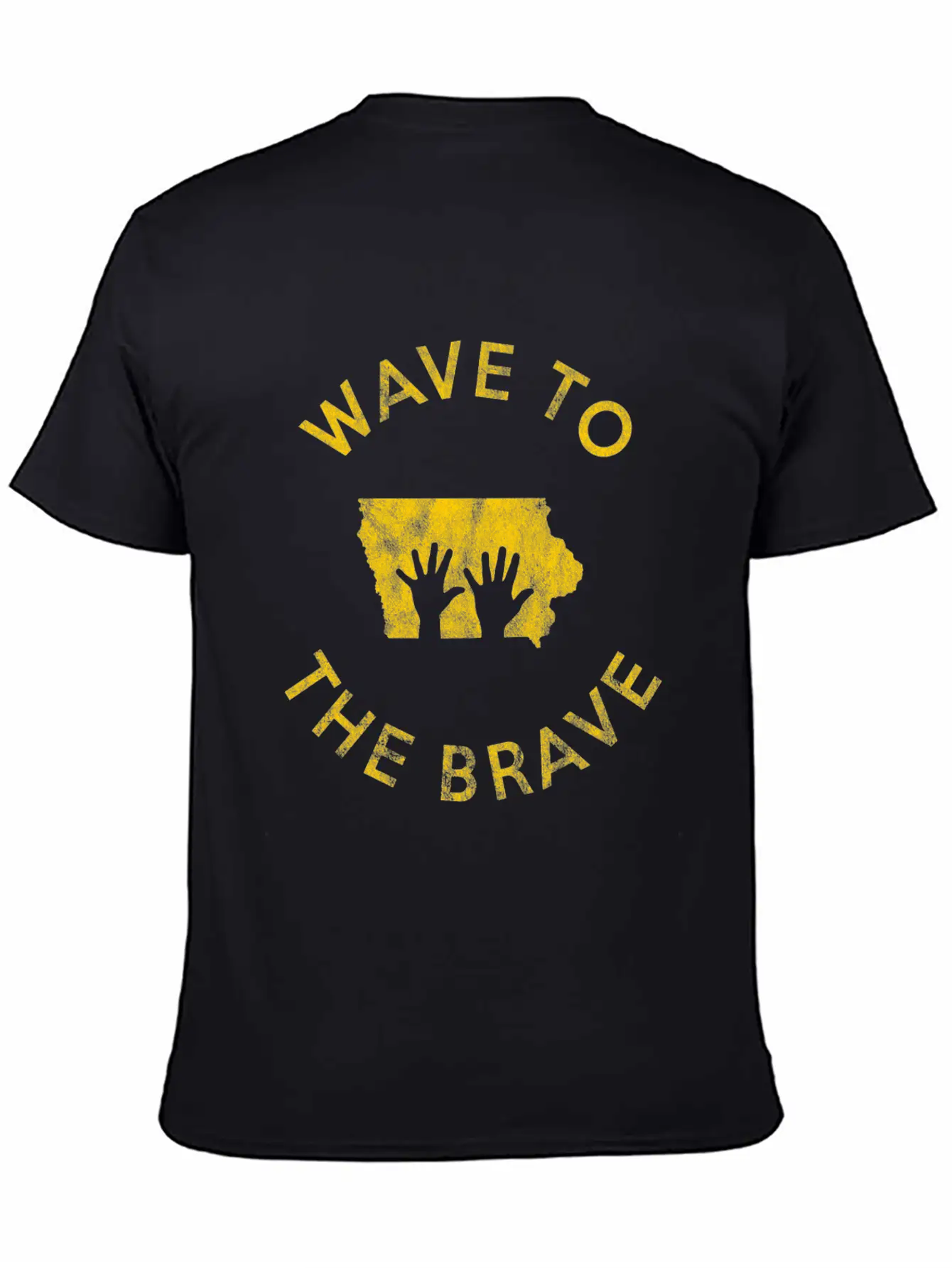 Wave To The Brave Iowa Children's Hospital Fan Stylish Everyday T-Shirt – Unisex Basic Cotton Tee