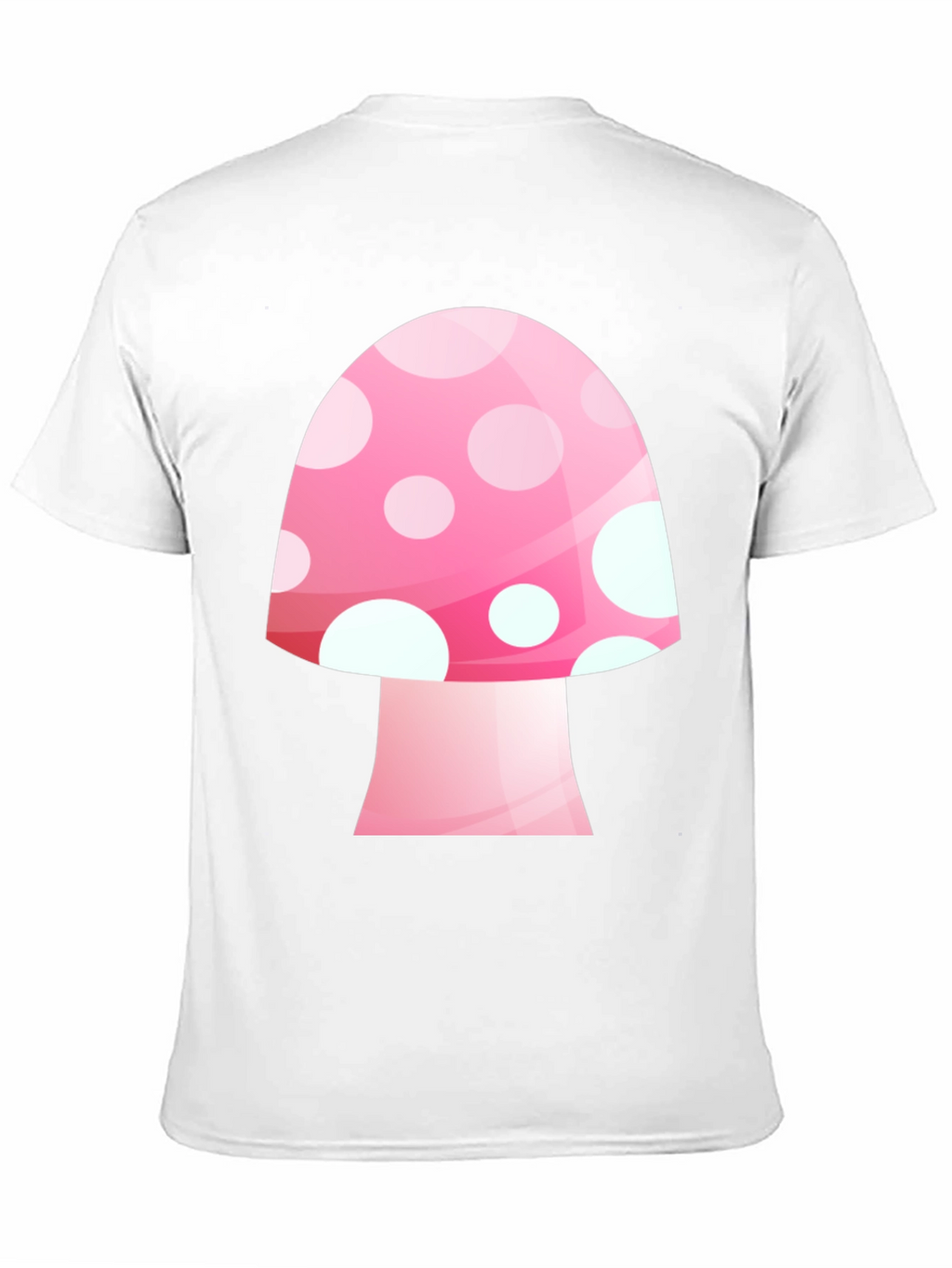 Mushroom Graphic Tee - Pink Funky Style