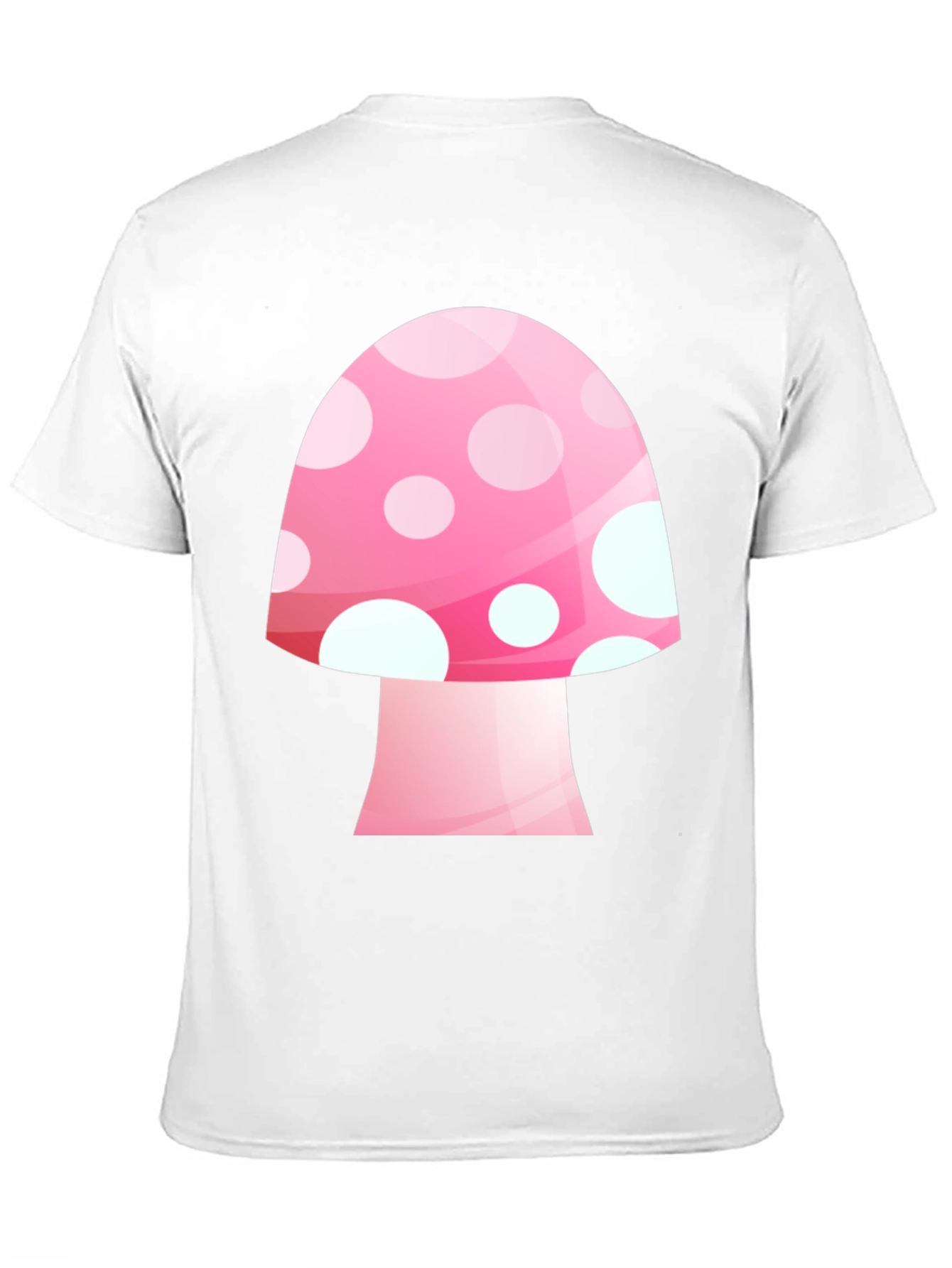 Mushroom Graphic Tee - Pink Funky Style