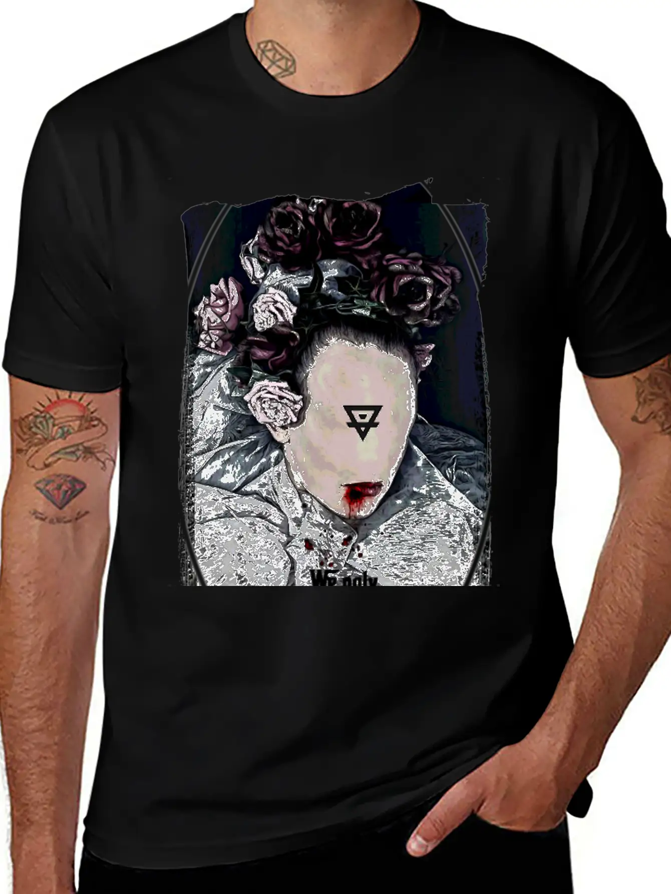 We Only Come Out At Night Casual Graphic T-Shirt – Simple And Comfortable Daily Wear