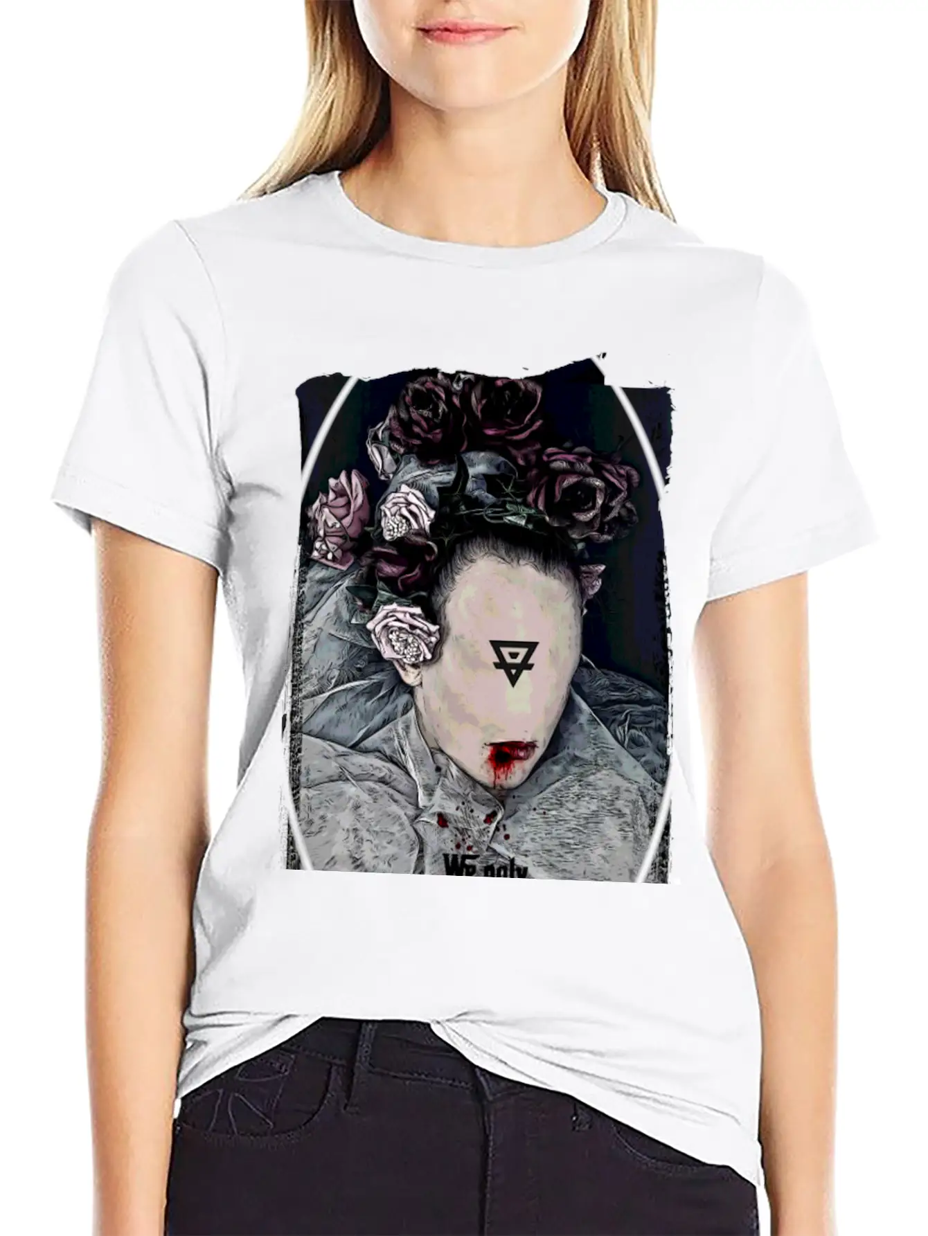 We Only Come Out At Night Casual Graphic T-Shirt – Simple And Comfortable Daily Wear
