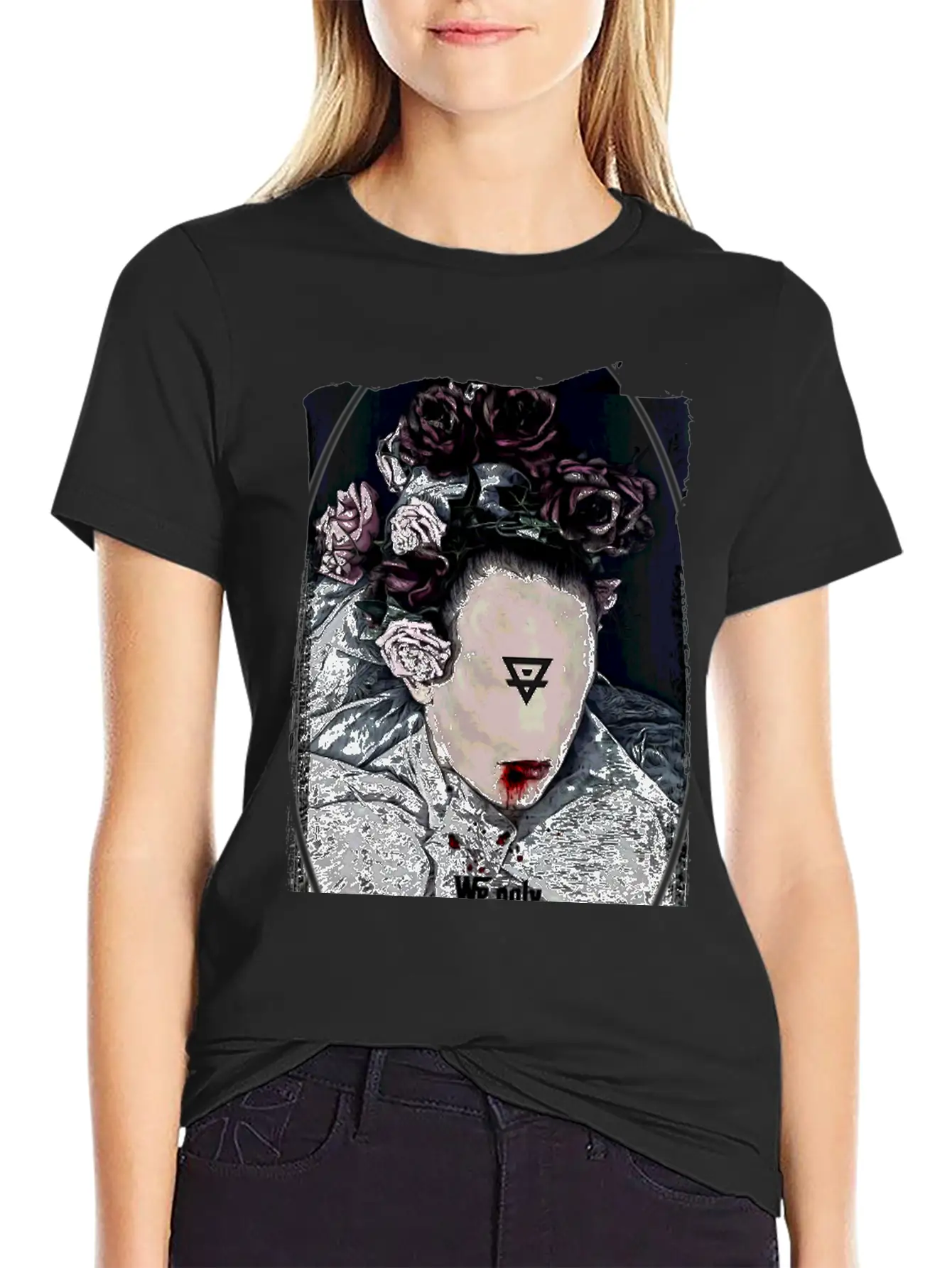 We Only Come Out At Night Casual Graphic T-Shirt – Simple And Comfortable Daily Wear