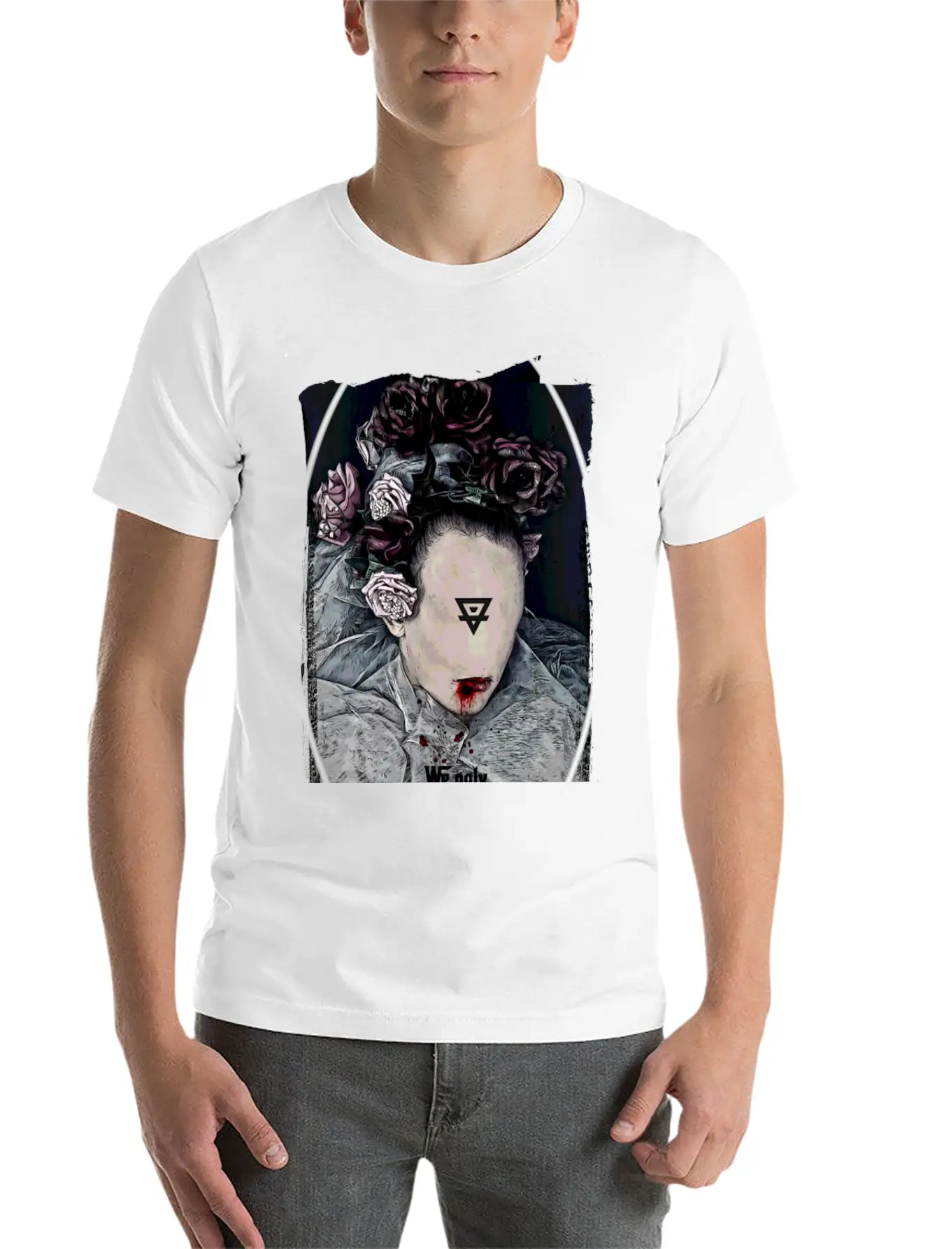 We Only Come Out At Night Casual Graphic T-Shirt – Simple And Comfortable Daily Wear
