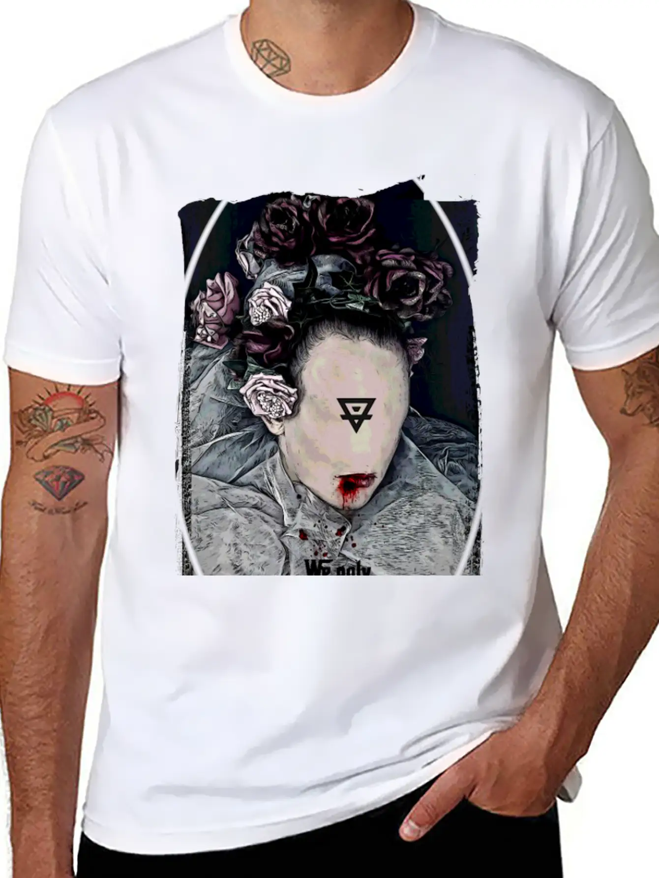 We Only Come Out At Night Casual Graphic T-Shirt – Simple And Comfortable Daily Wear