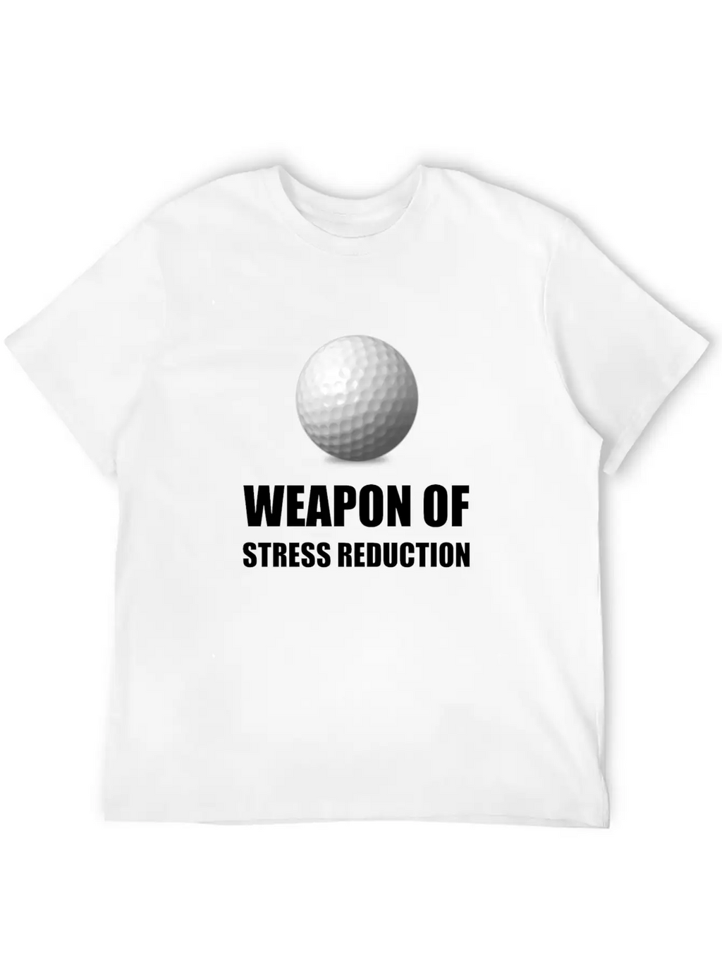 Weapon Of Stress Reductio Unisex Casual T-Shirt – Clean Design For Daily Comfort