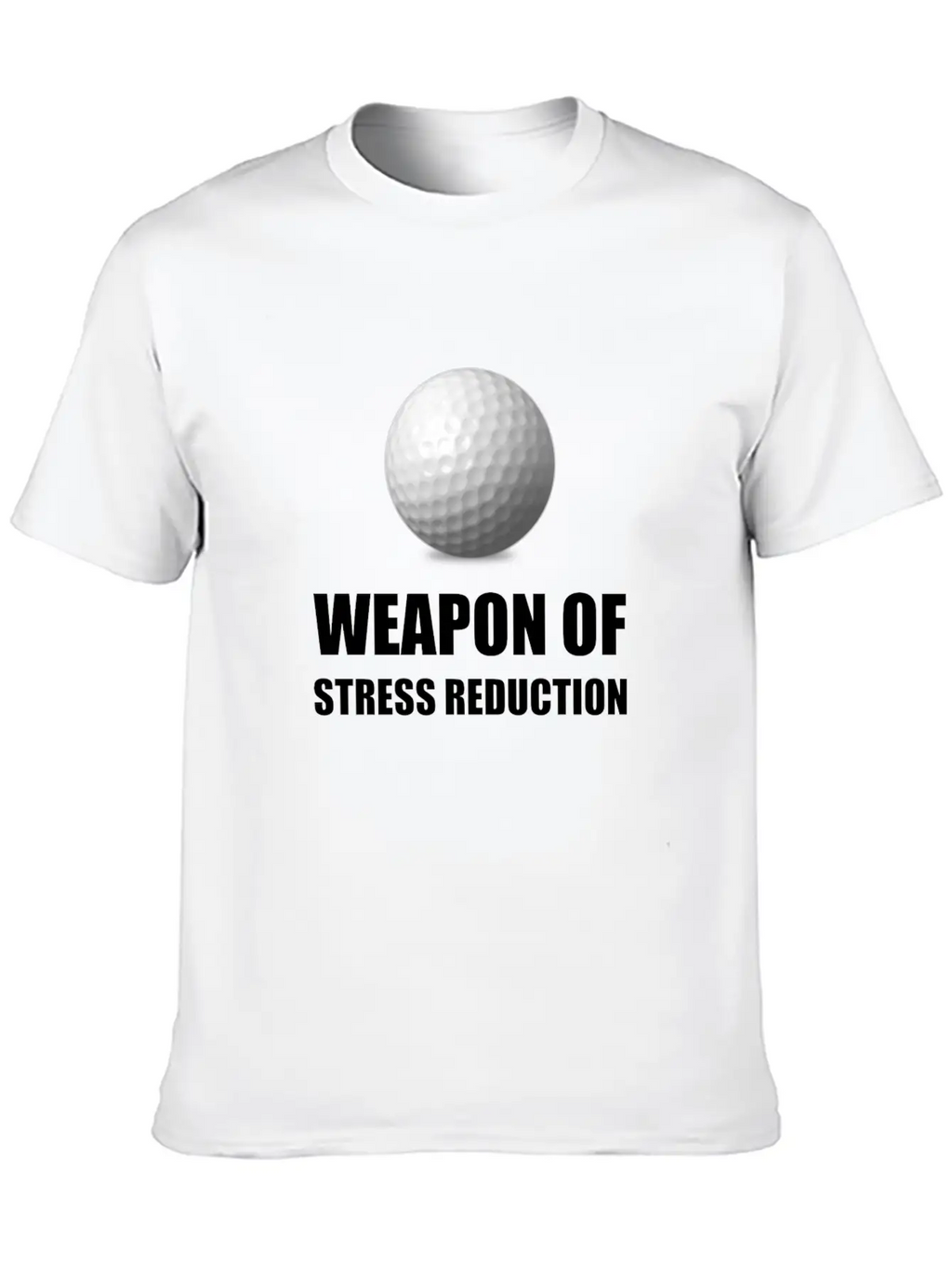Weapon Of Stress Reductio Unisex Casual T-Shirt – Clean Design For Daily Comfort