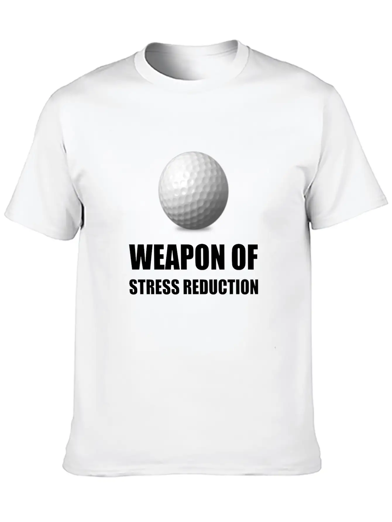 Weapon Of Stress Reductio Unisex Casual T-Shirt – Clean Design For Daily Comfort