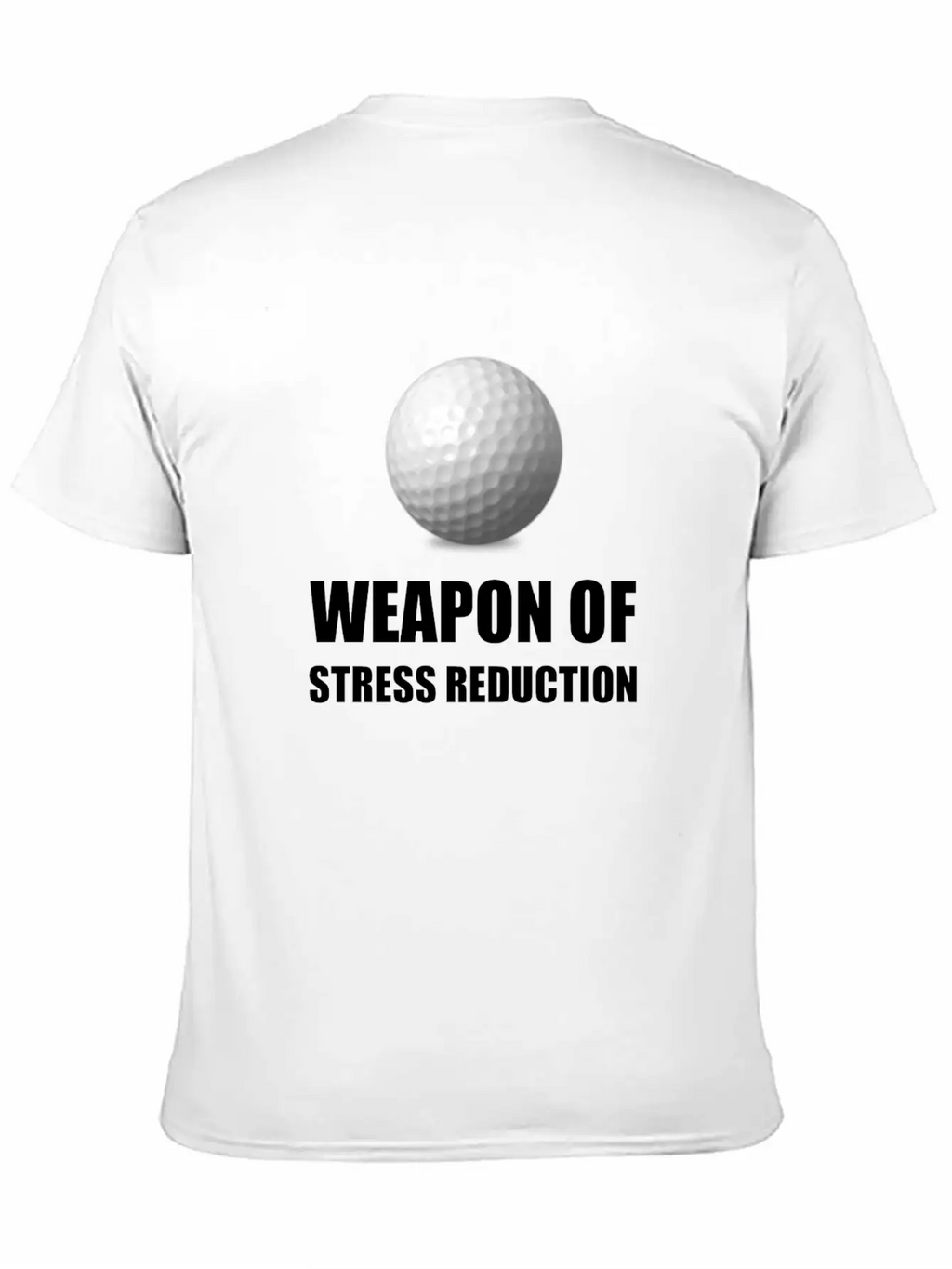 Weapon Of Stress Reductio Unisex Casual T-Shirt – Clean Design For Daily Comfort