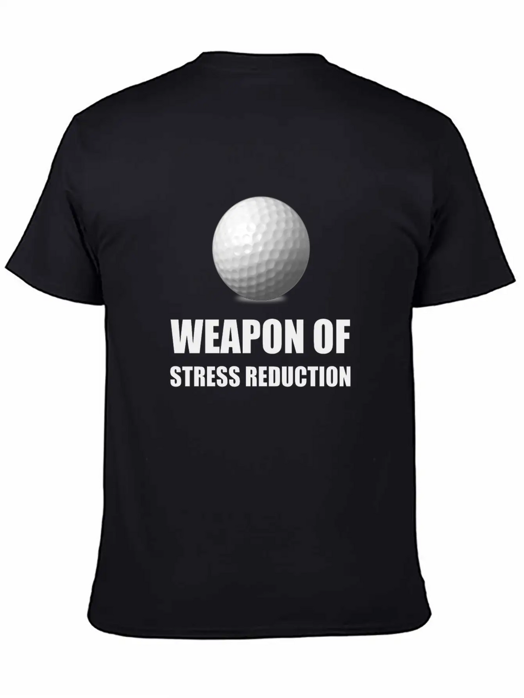 Weapon Of Stress Reductio Unisex Casual T-Shirt – Clean Design For Daily Comfort