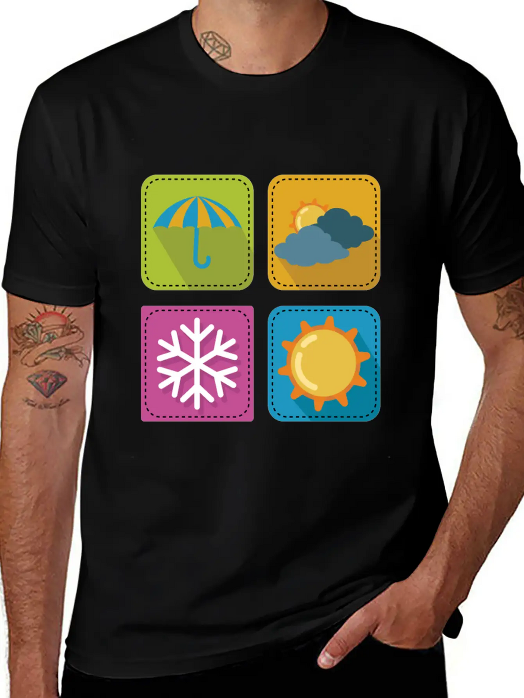 Weather Forecast Weatherman Gift Unisex Casual T-Shirt – Clean Design For Daily Comfort