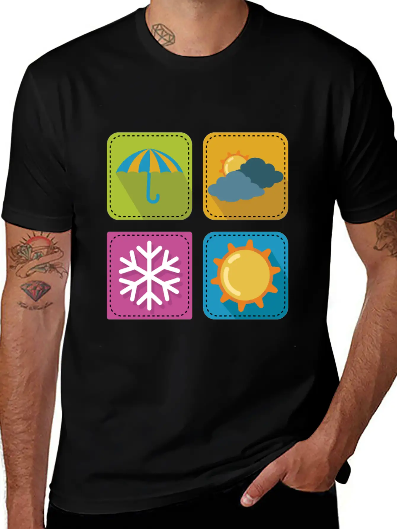 Weather Forecast Weatherman Gift Unisex Casual T-Shirt – Clean Design For Daily Comfort
