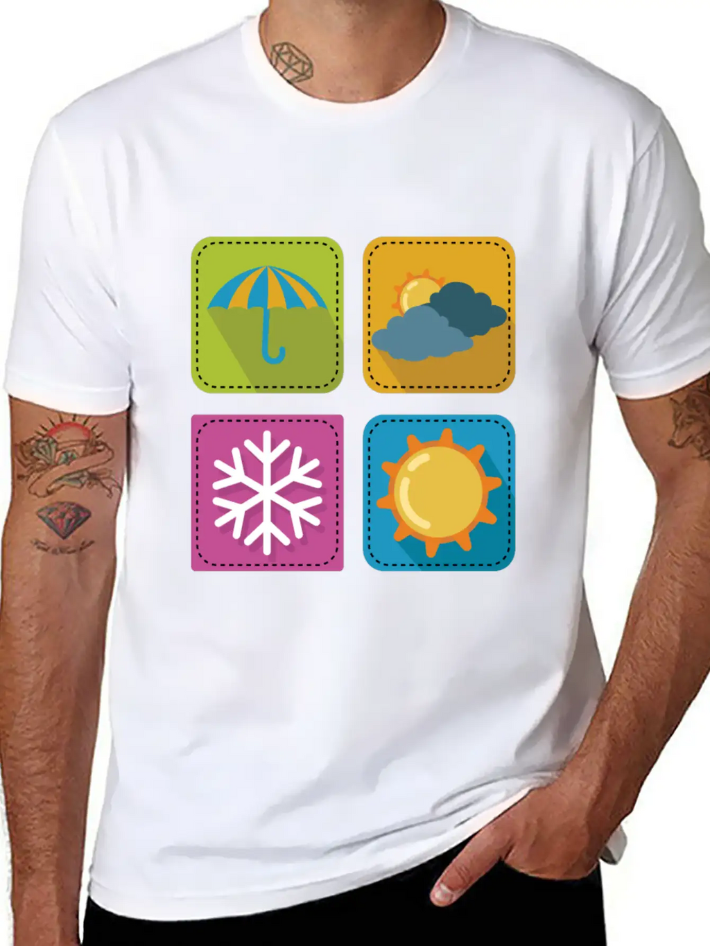 Weather Forecast Weatherman Gift Unisex Casual T-Shirt – Clean Design For Daily Comfort