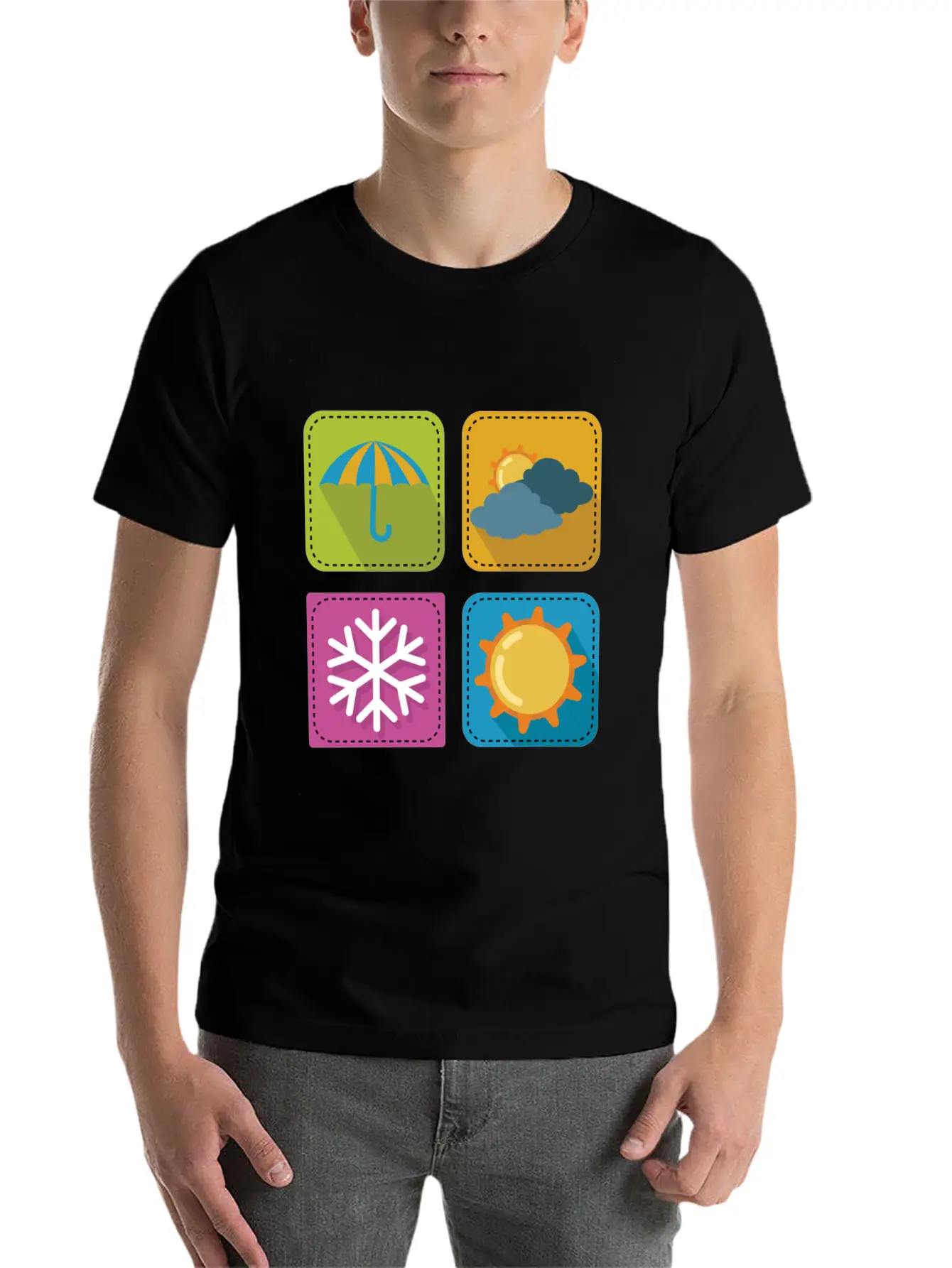 Weather Forecast Weatherman Gift Unisex Casual T-Shirt – Clean Design For Daily Comfort