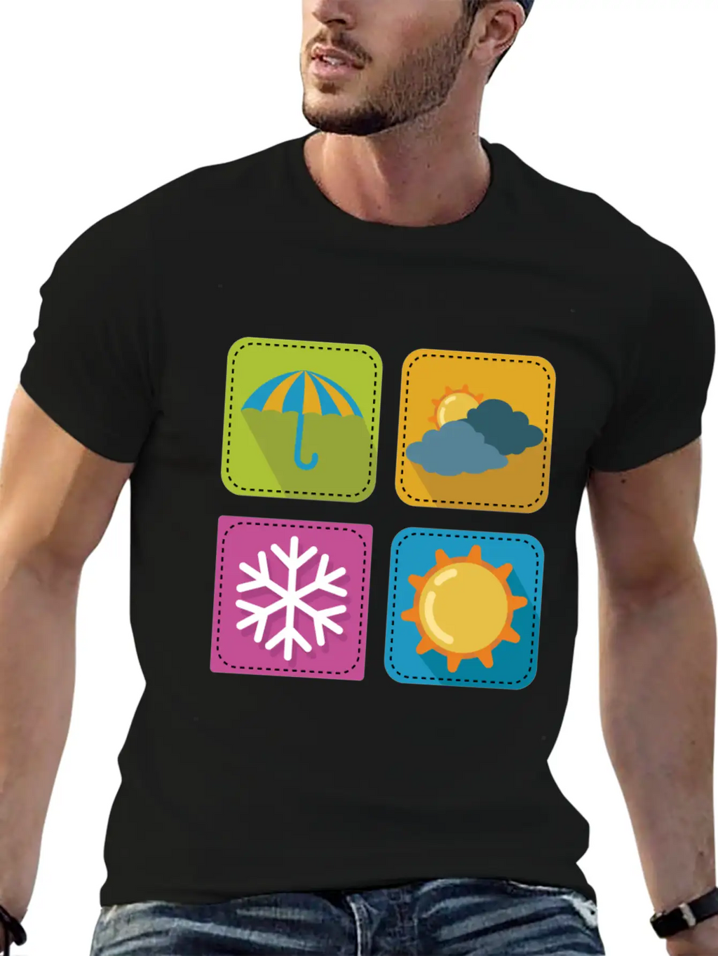 Weather Forecast Weatherman Gift Unisex Casual T-Shirt – Clean Design For Daily Comfort