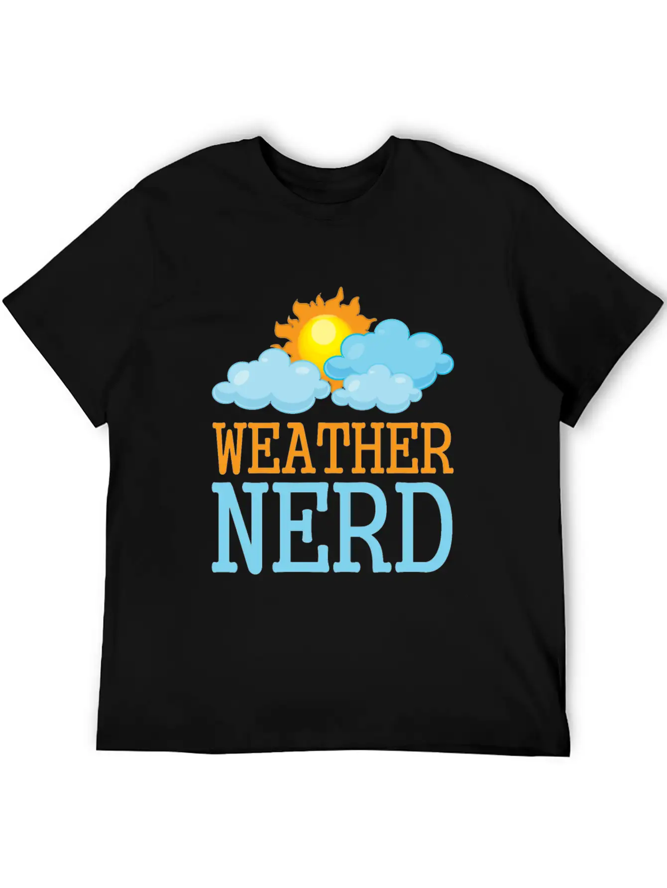 Weather Sun Meteorologist Weatherman Meteorology Breathable Soft Cotton T-Shirt – Timeless Casual Look