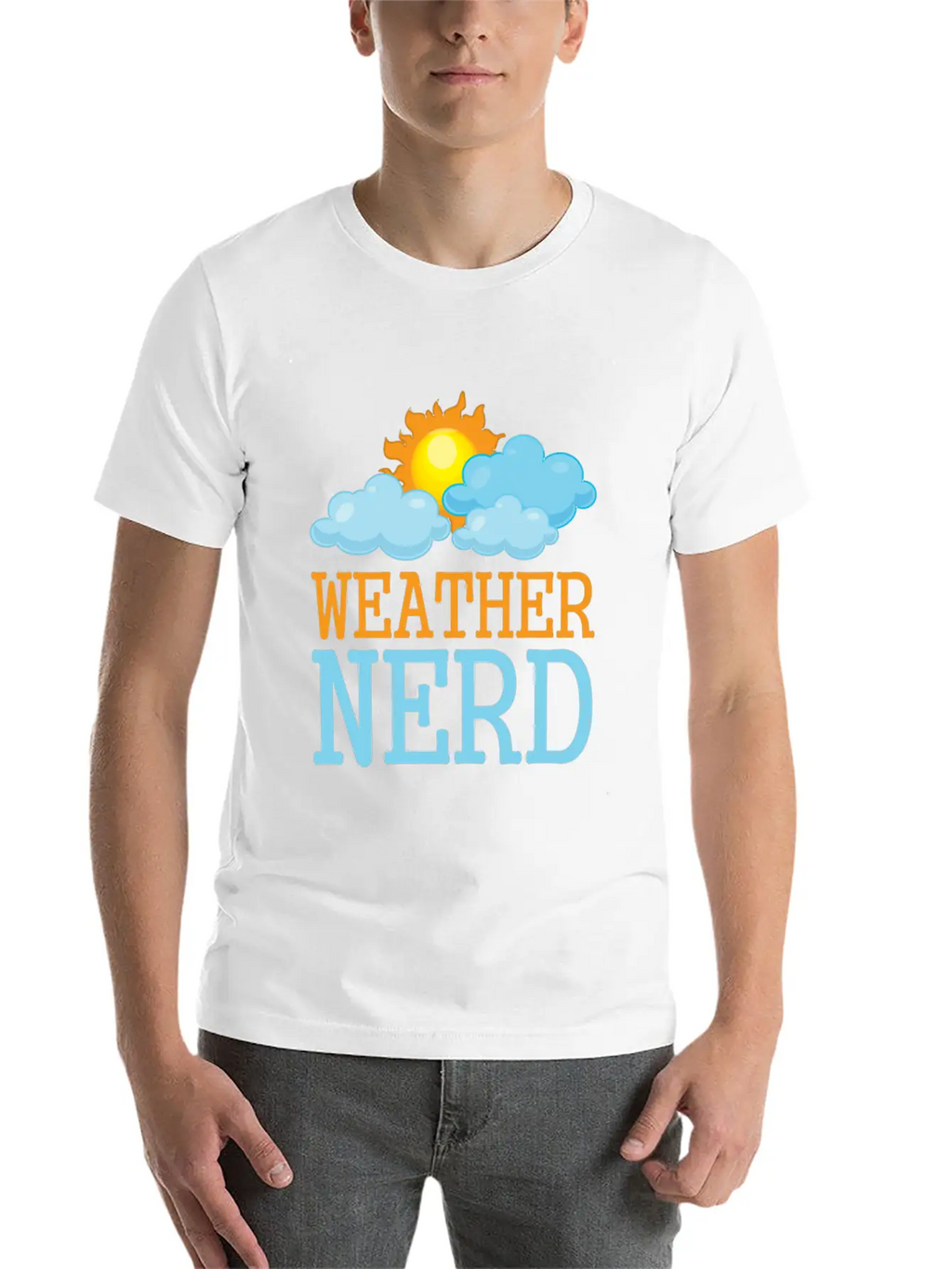 Weather Sun Meteorologist Weatherman Meteorology Breathable Soft Cotton T-Shirt – Timeless Casual Look