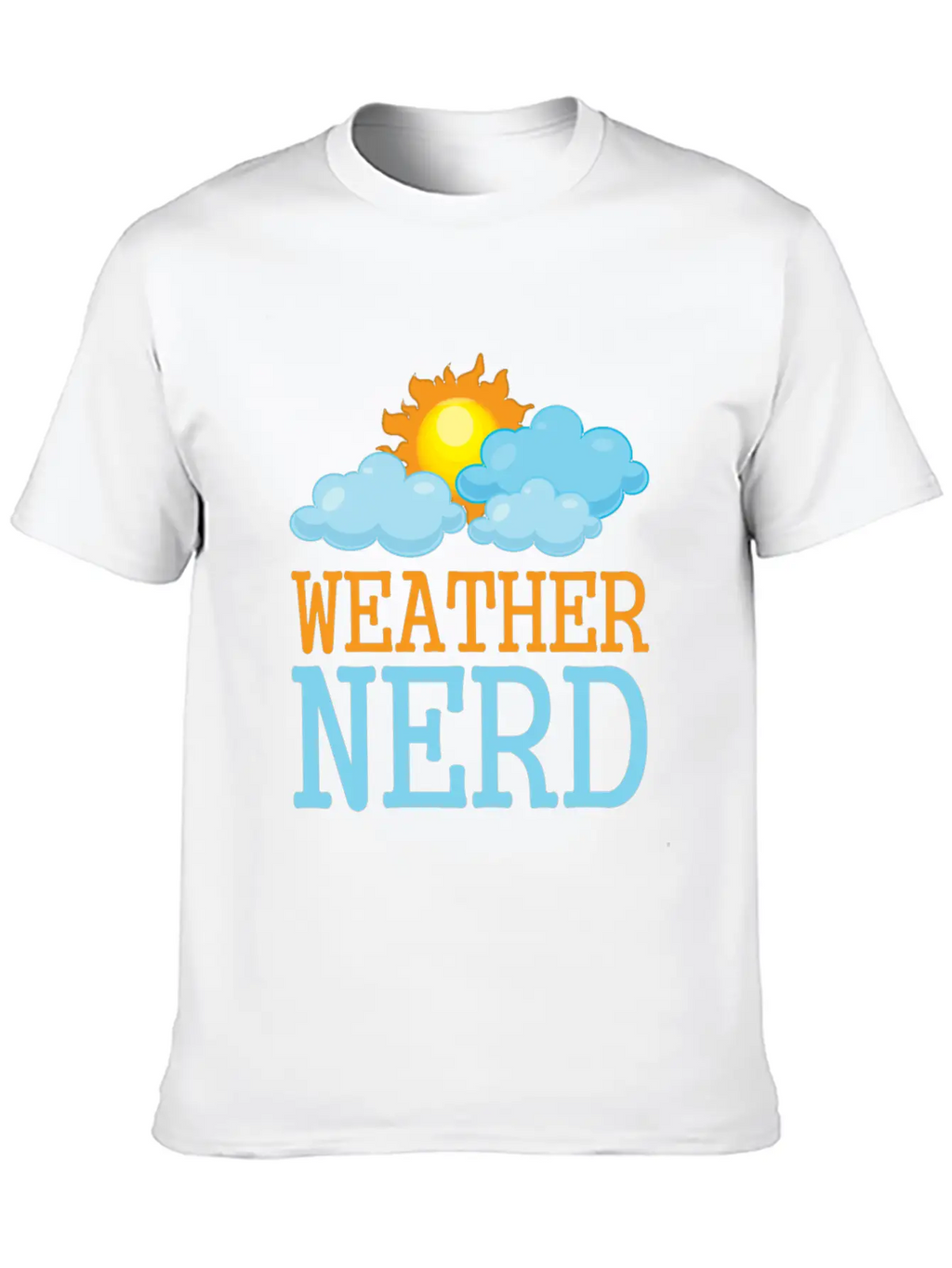 Weather Sun Meteorologist Weatherman Meteorology Breathable Soft Cotton T-Shirt – Timeless Casual Look